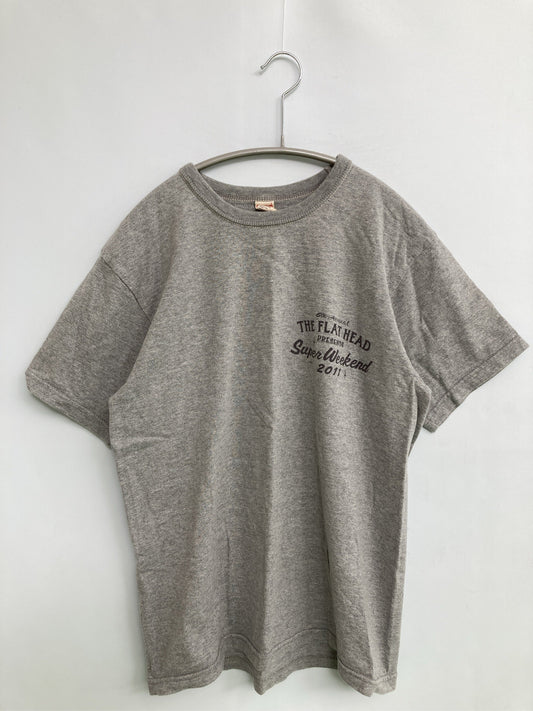 The Flat Head/フラットヘッド/Tシャツ/カットソー/トップス/グレー/38