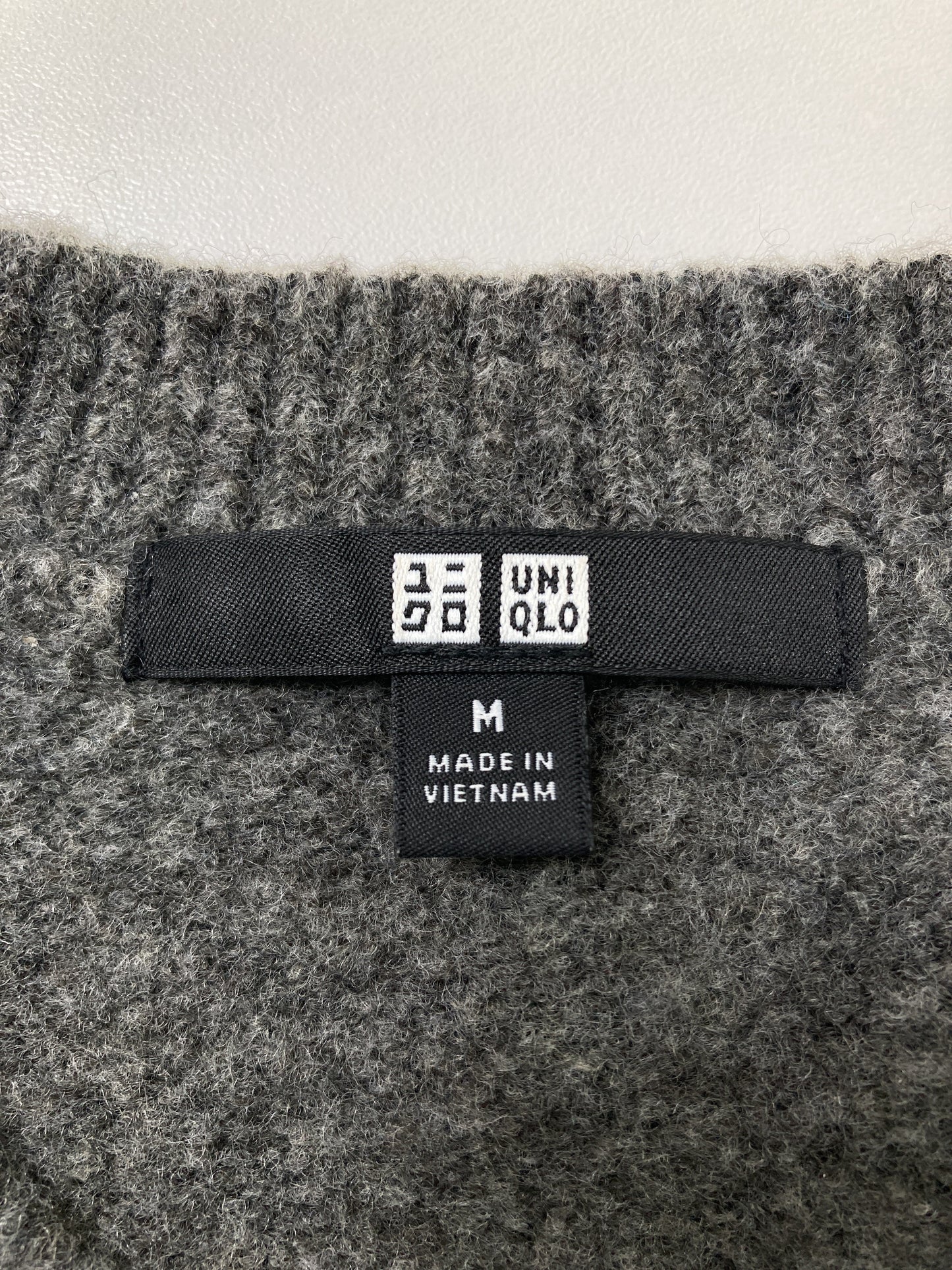UNIQLO/ユニクロ/ニット/セーター/トップス/グレー/M