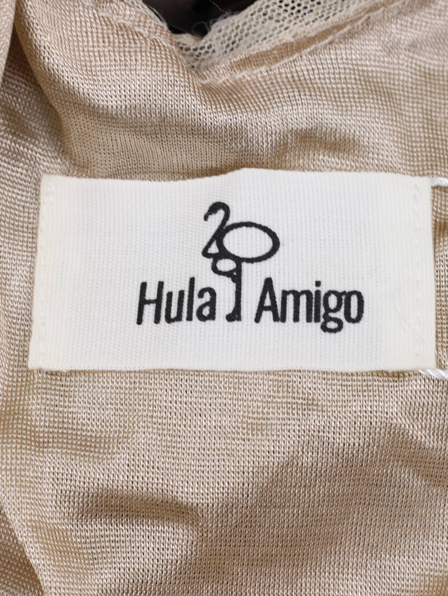HulaAmigo/キャミソール/トップス/ゴールド