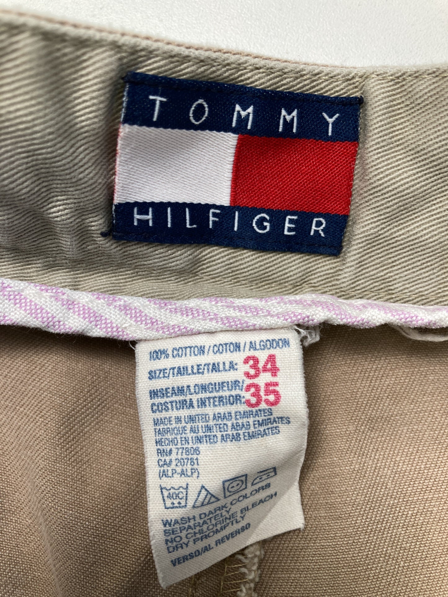 TOMMY HILFIGER/トミーヒルフィガー/その他パンツ/パンツ/ベージュ