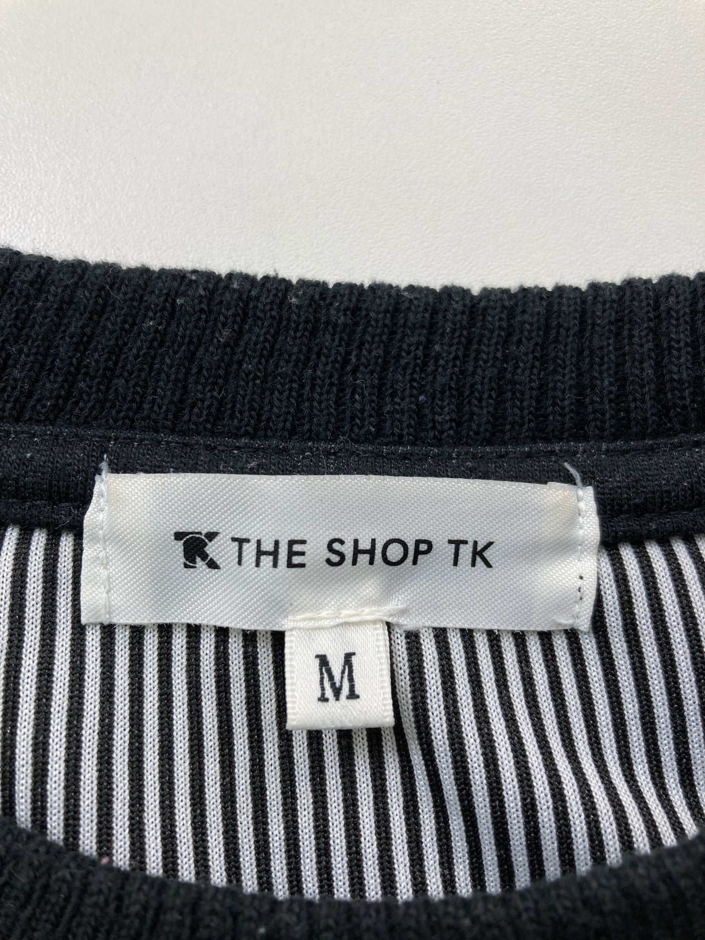 THE SHOP TK/ザショップティーケー/Tシャツ/カットソー/トップス/ブラック/M