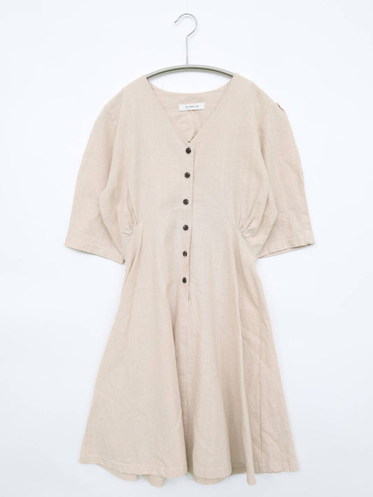 Circle/ワンピース/ワンピース/ドレス/ベージュ