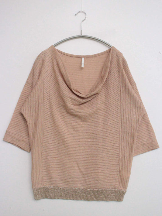 ELLE/Tシャツ/カットソー/トップス/ベージュ/38