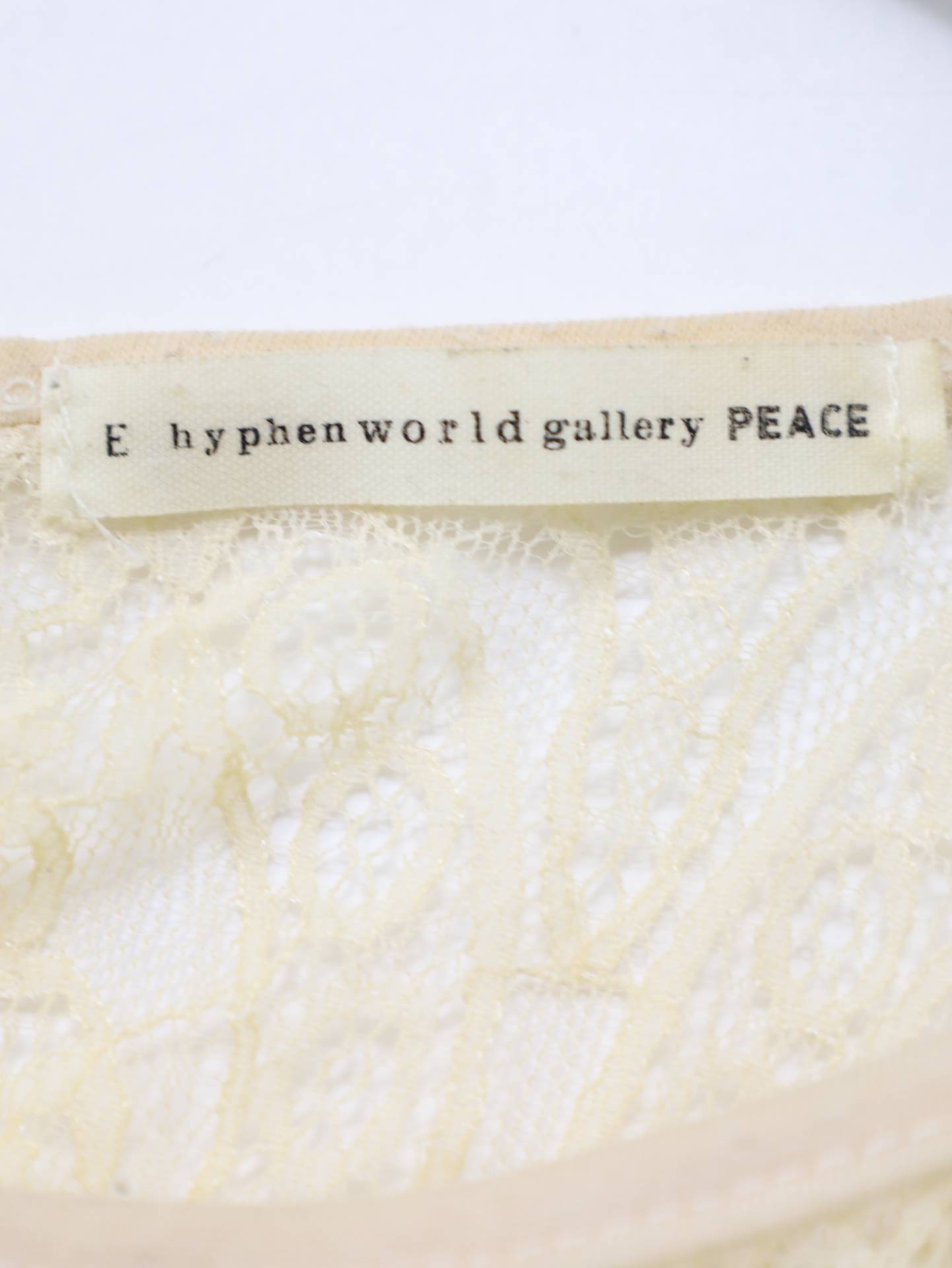 E hyphen world gallery/ワンピース/ワンピース/ドレス/アイボリー/F