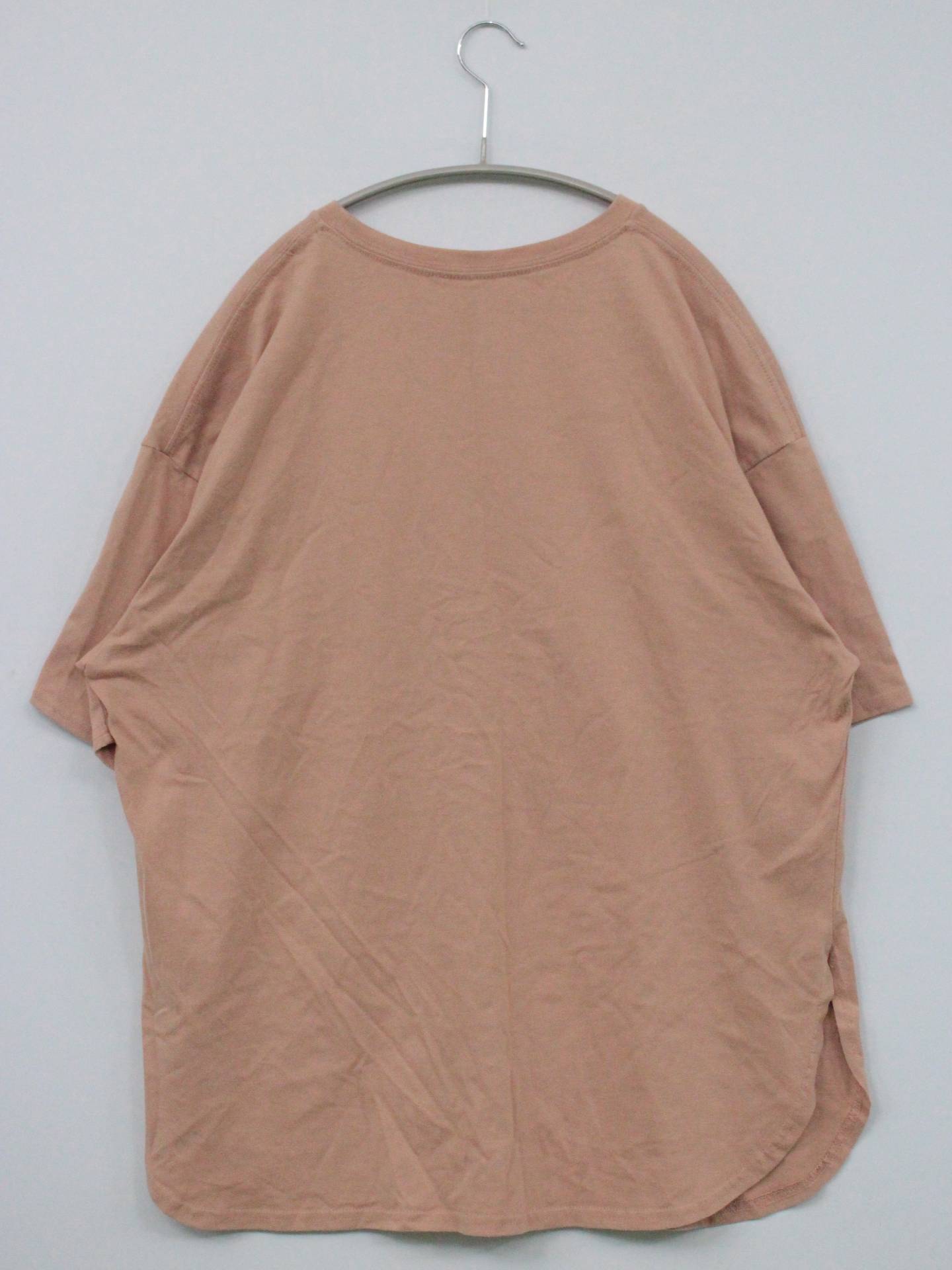 Tシャツ/カットソー/トップス/ベージュ/F