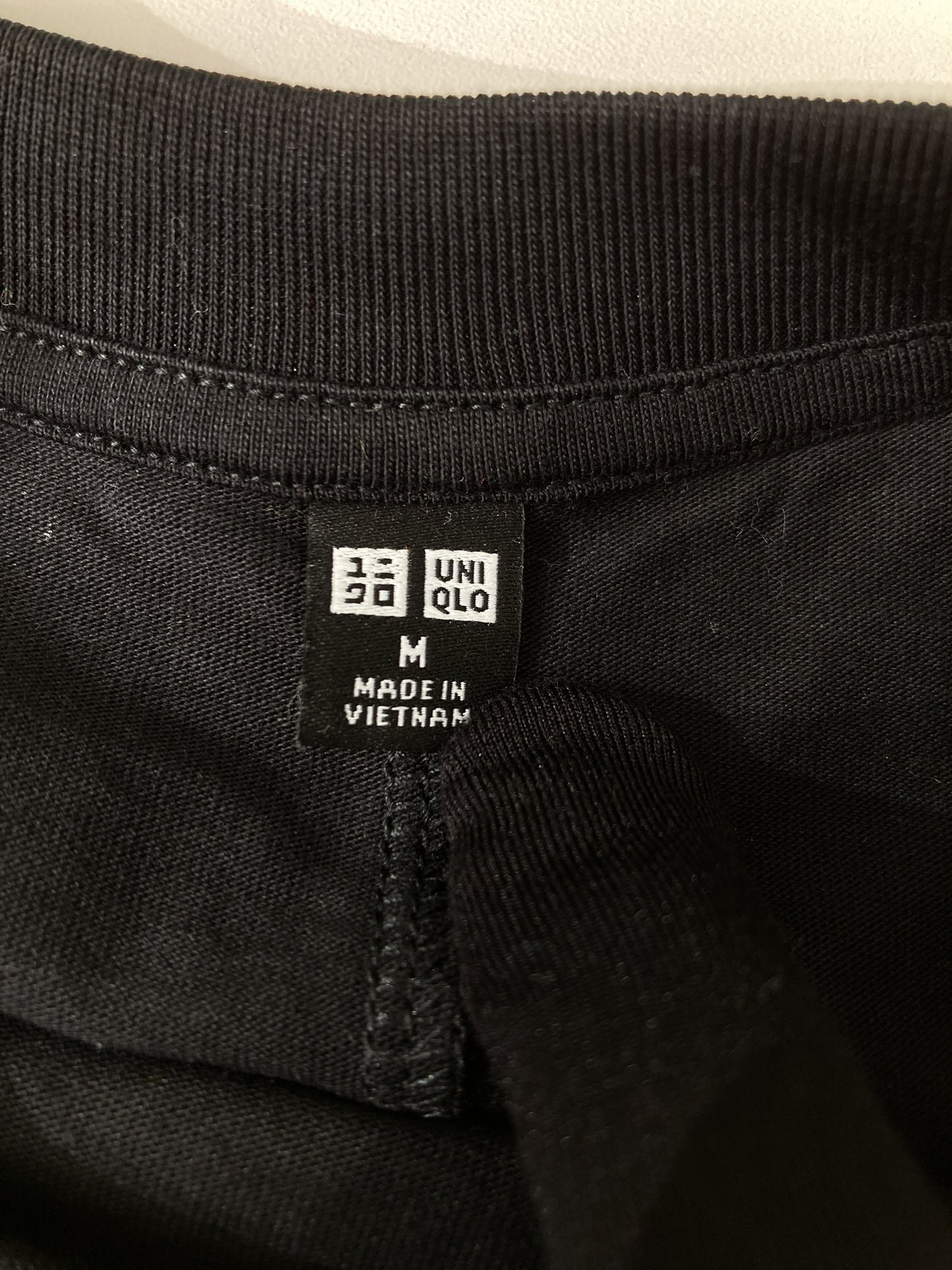 UNIQLO/ユニクロ/Tシャツ/カットソー/トップス/ブラック/M