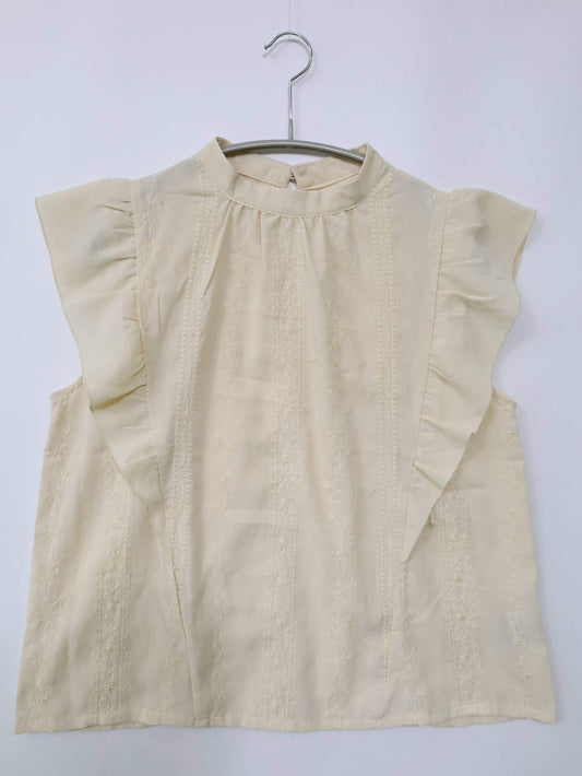 ELENCARE DUE/シャツ/ブラウス/トップス/アイボリー/F