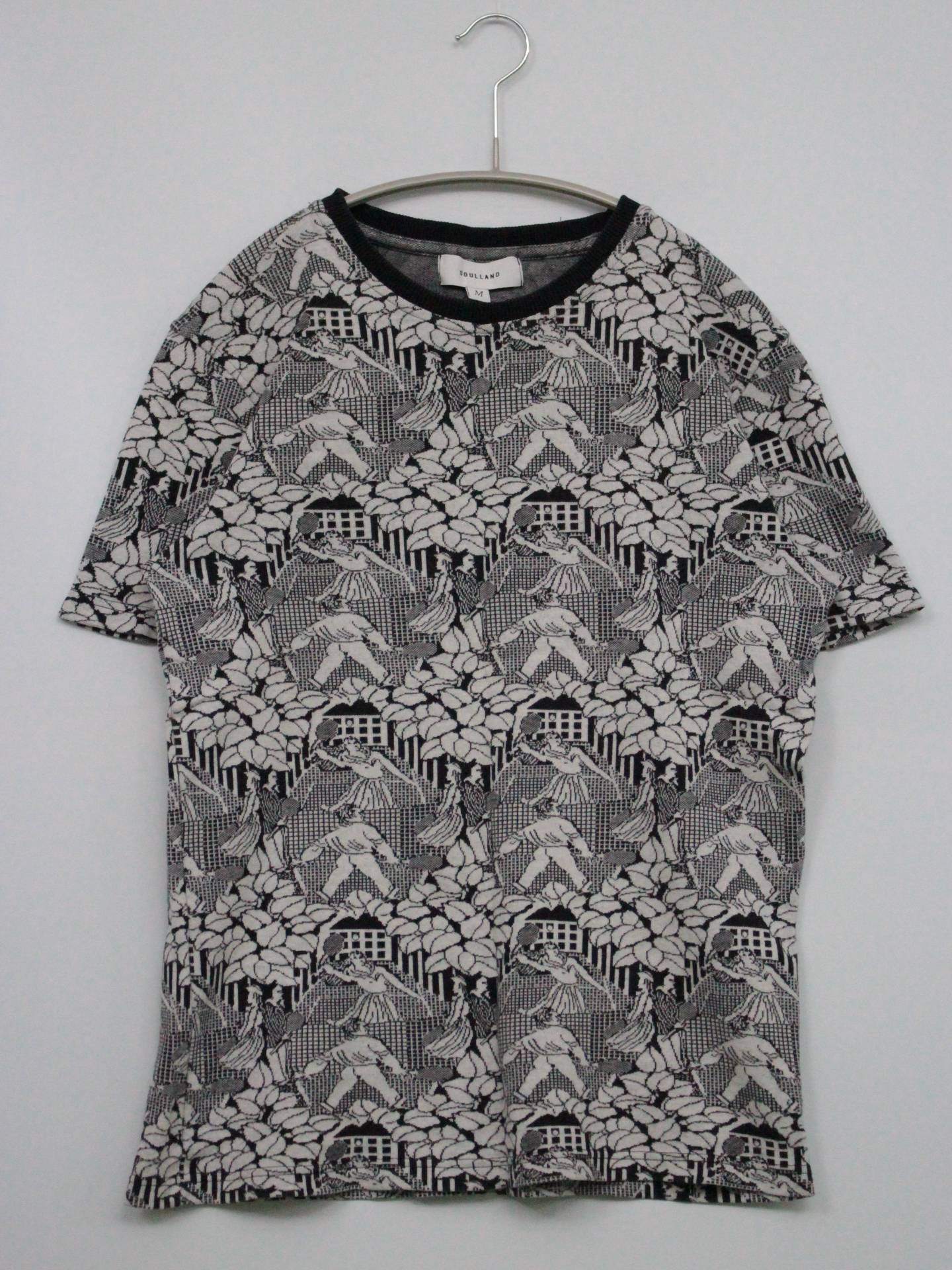 SOULLAND/Tシャツ/カットソー/トップス/グレー/M