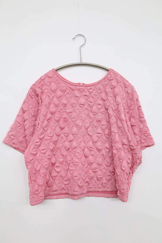 JEANASIS/ジーナシス/Tシャツ/カットソー/トップス/ピンク/F