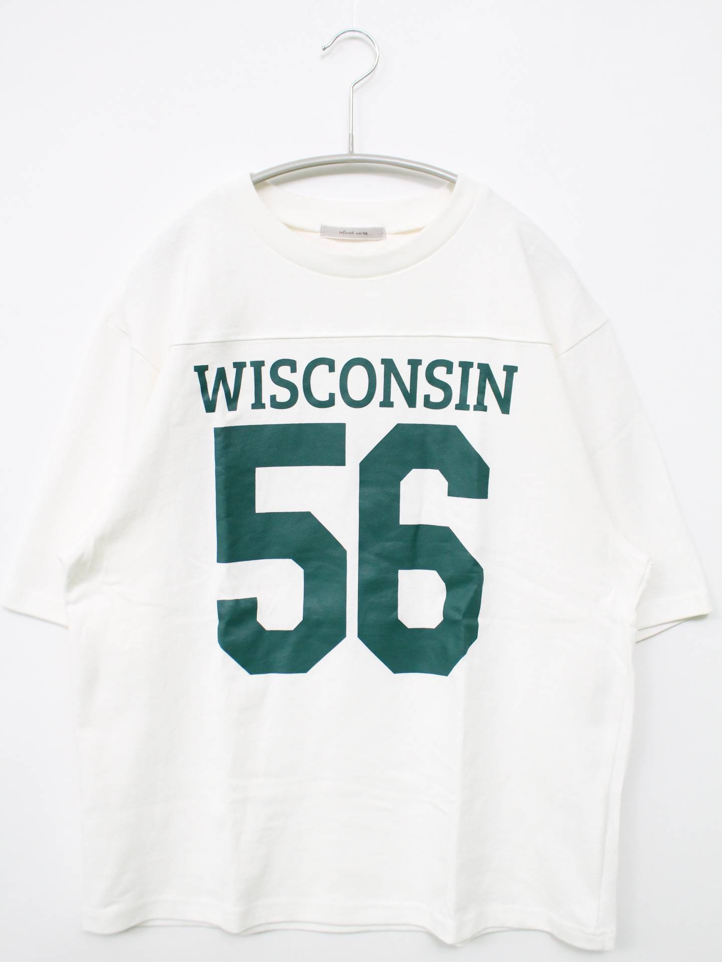 refined works/Tシャツ/カットソー/トップス/ホワイト/F