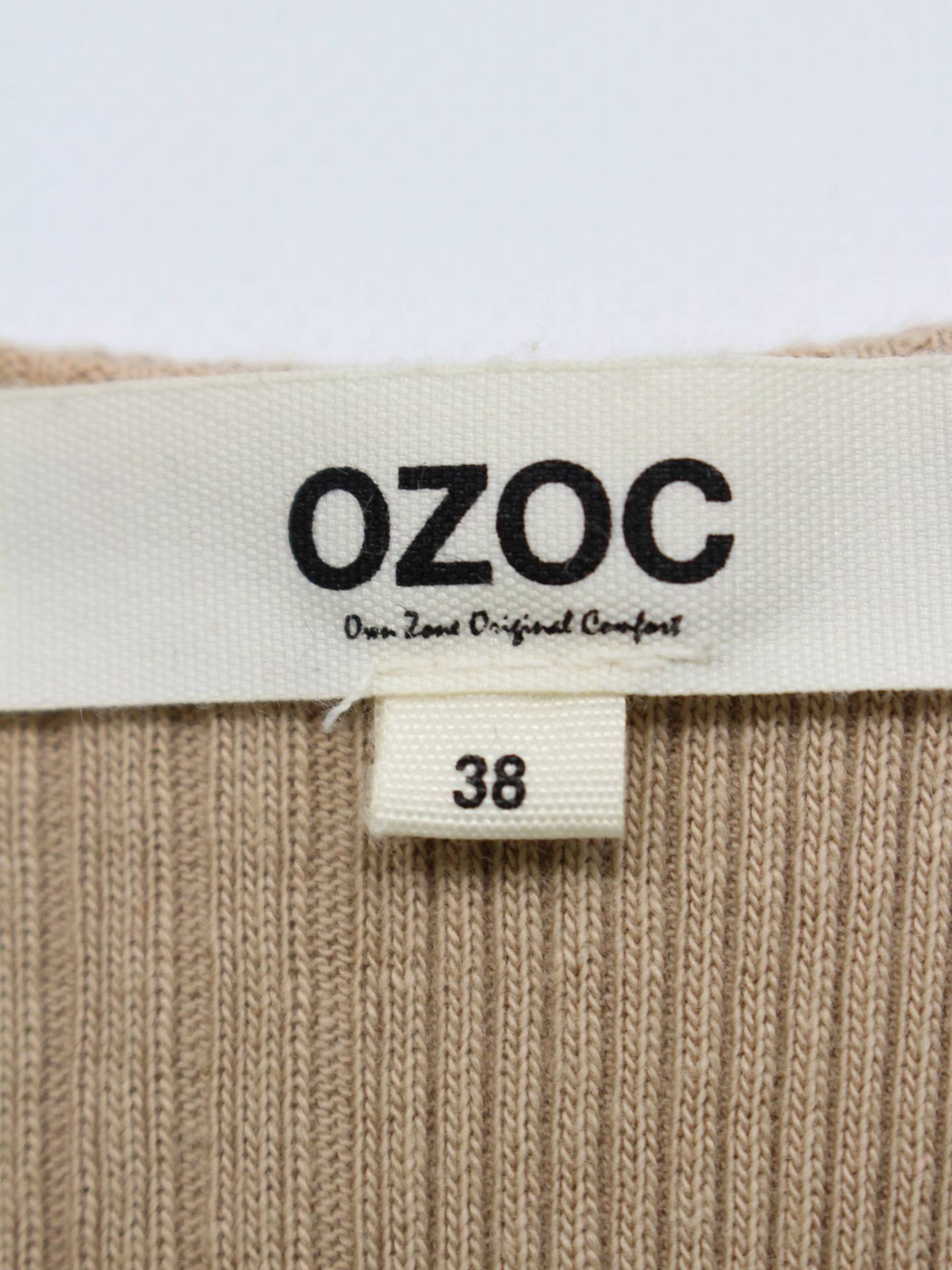 OZOC/ワンピース/ワンピース/ドレス/ベージュ/38