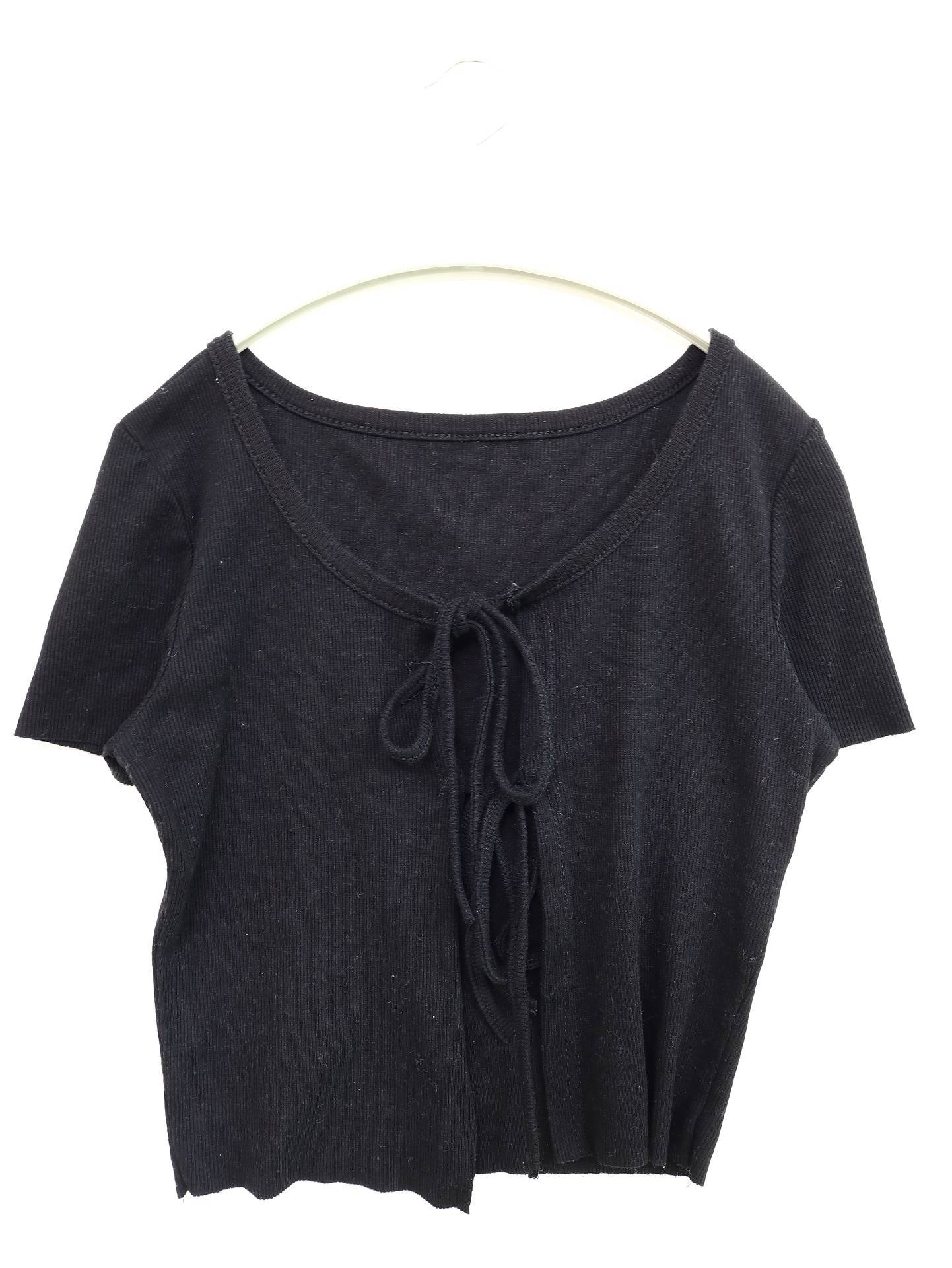 Tシャツ/カットソー/トップス/ブラック/M