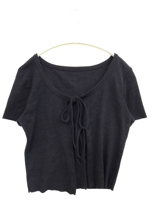 Tシャツ/カットソー/トップス/ブラック/M