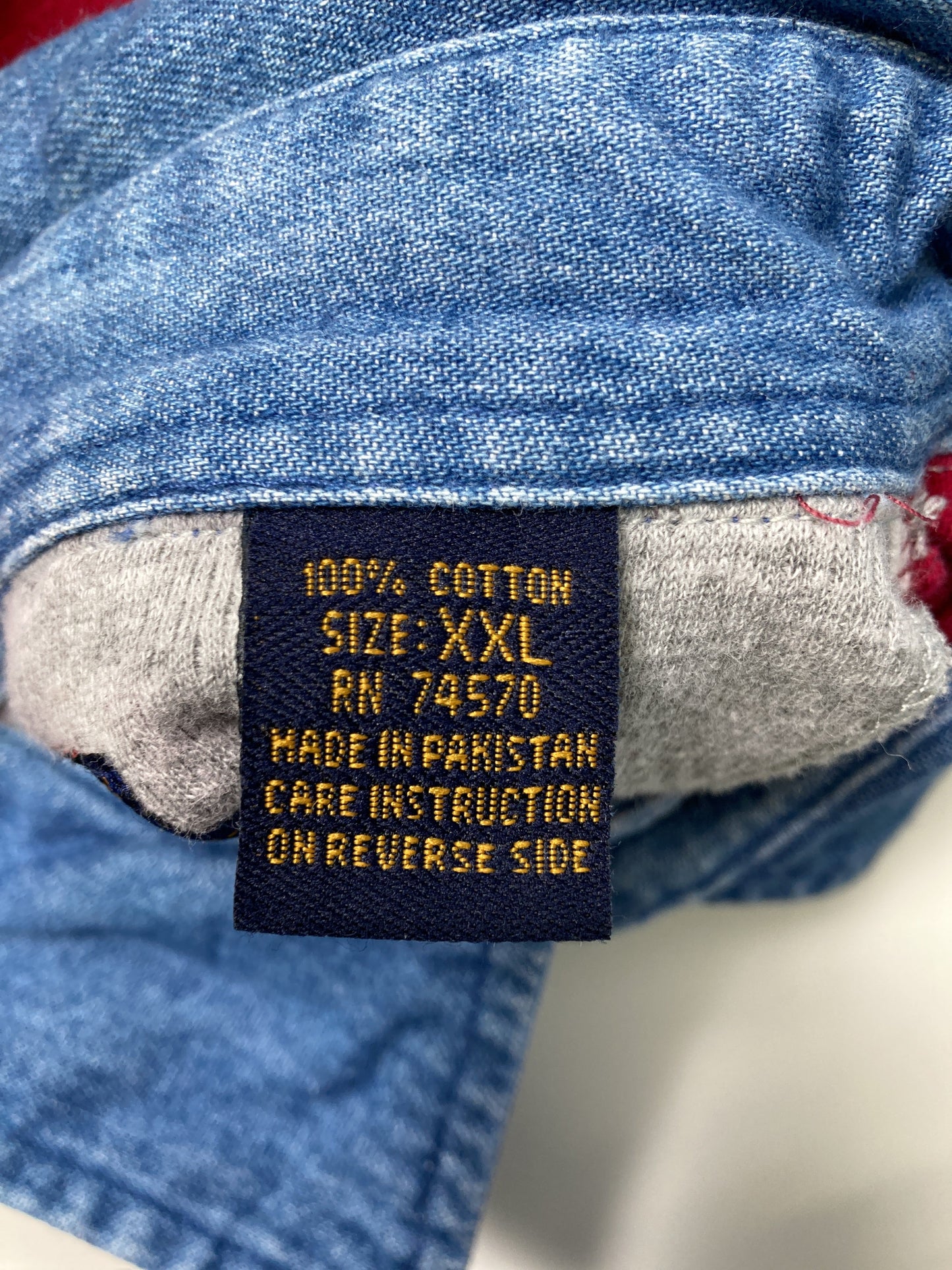 Tシャツ/カットソー/トップス/レッド/XXL