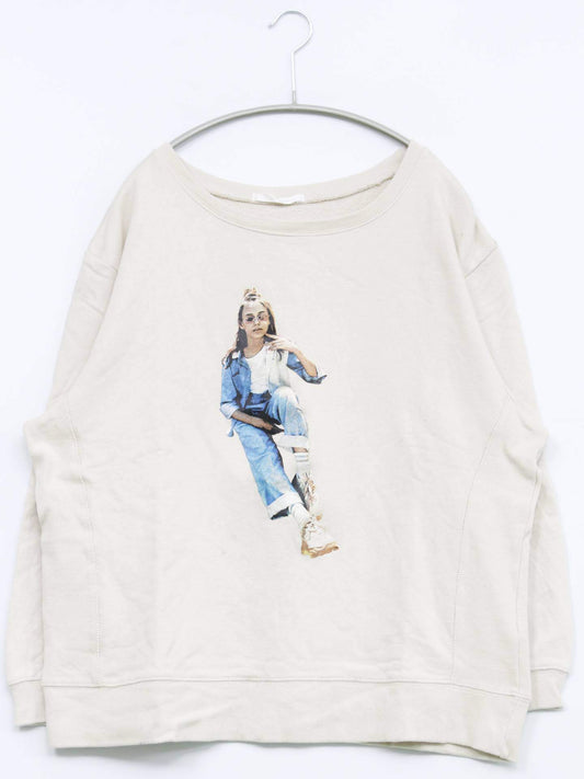 RETRO GIRL/レトロガール/Tシャツ/カットソー/トップス/アイボリー/F