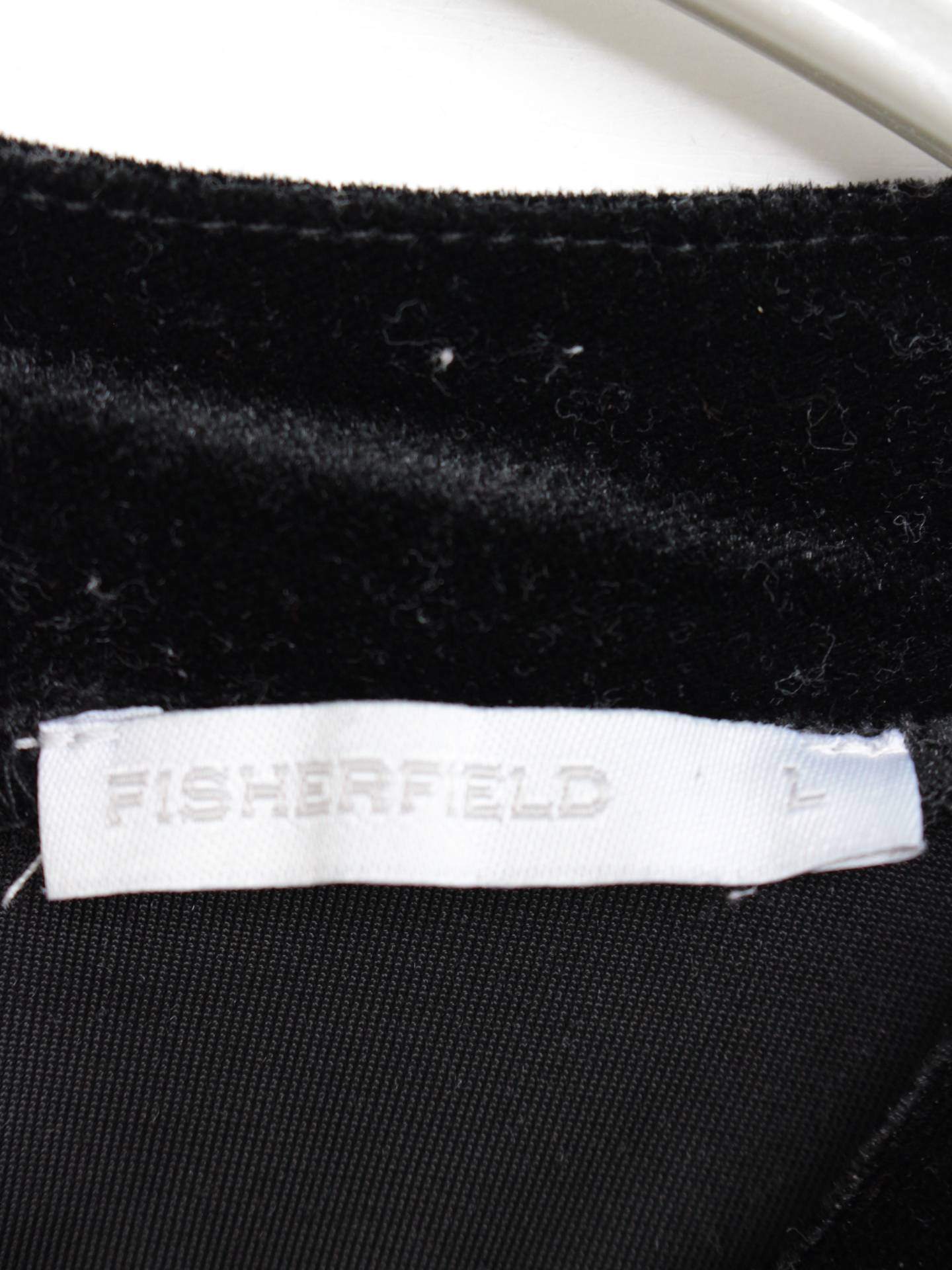 FISHERFIELD/ワンピース/ワンピース/ドレス/ブラック/L