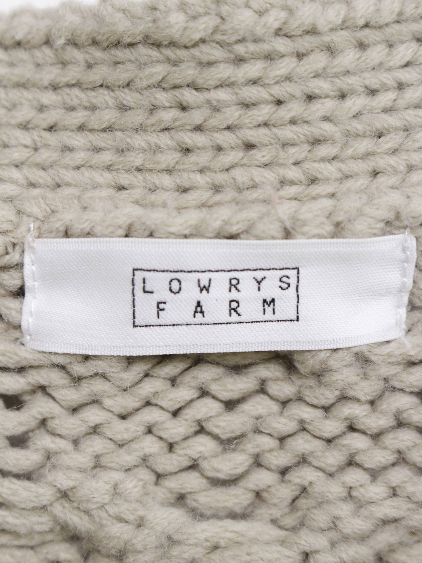 LOWRYS FARM/ローリーズファーム/カーディガン/ボレロ/トップス/ベージュ/M