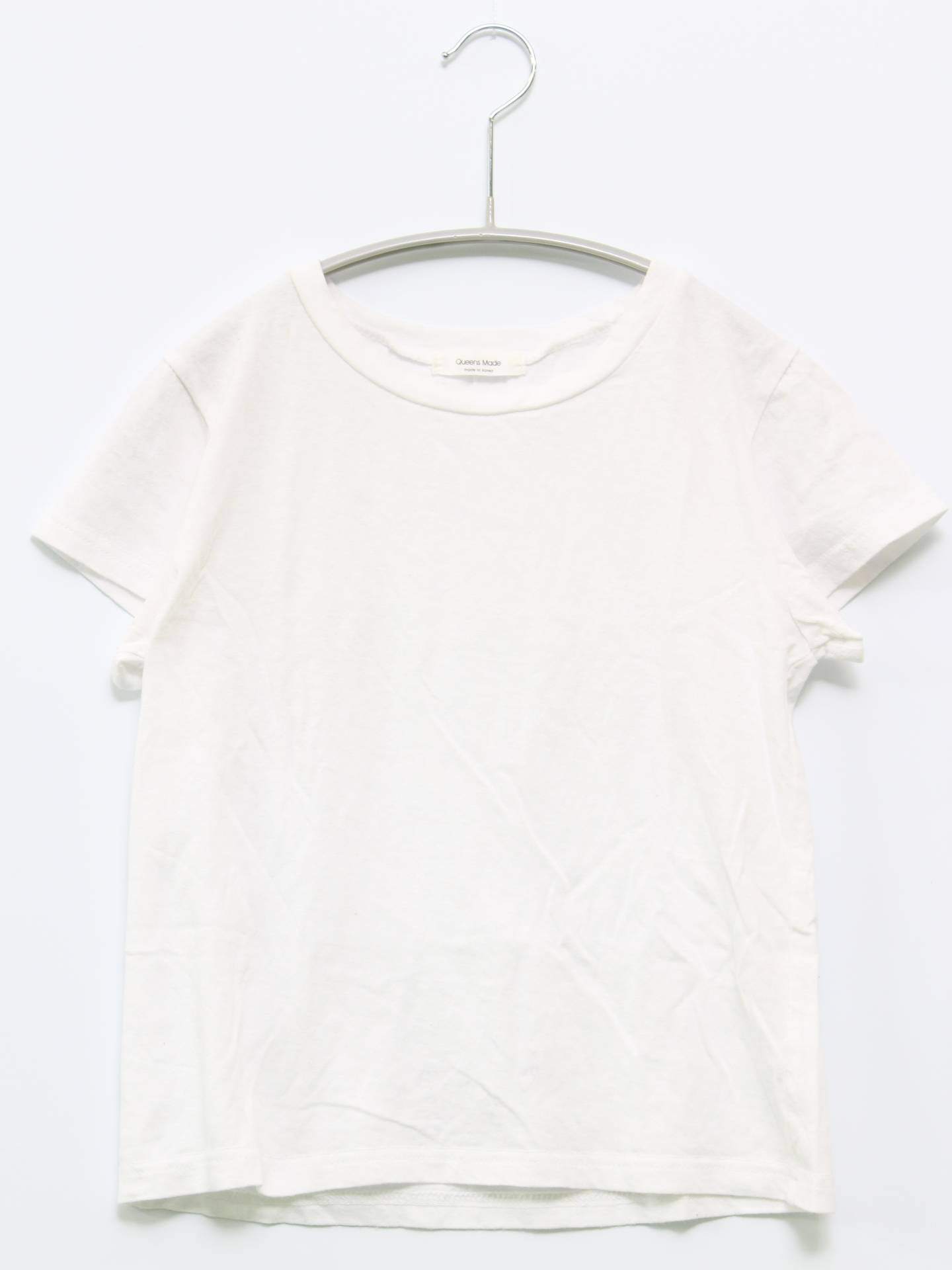 queens made/Tシャツ/カットソー/トップス/ホワイト