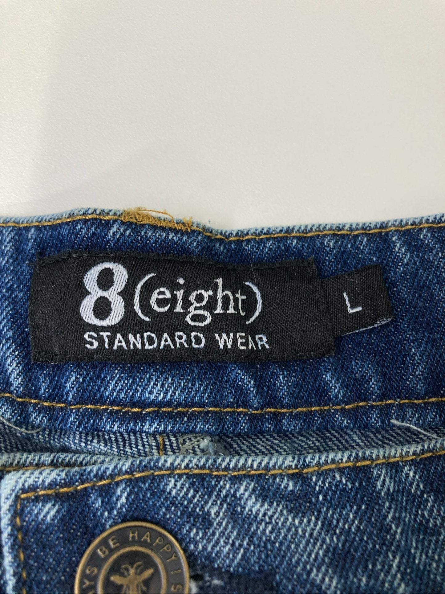 8(eight)/エイト/デニムパンツ/パンツ/ブルー/L