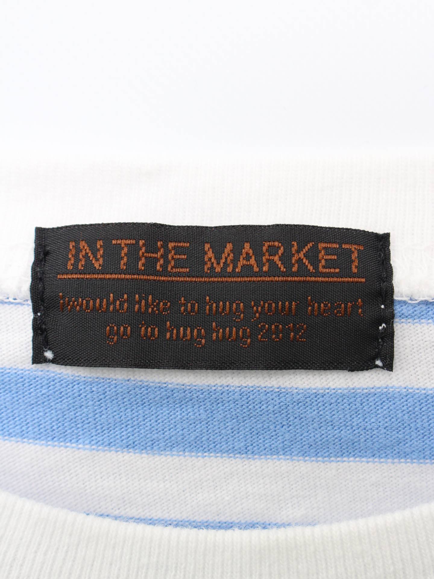 IN THE MARKET/Tシャツ/カットソー/トップス/スカイブルー/F