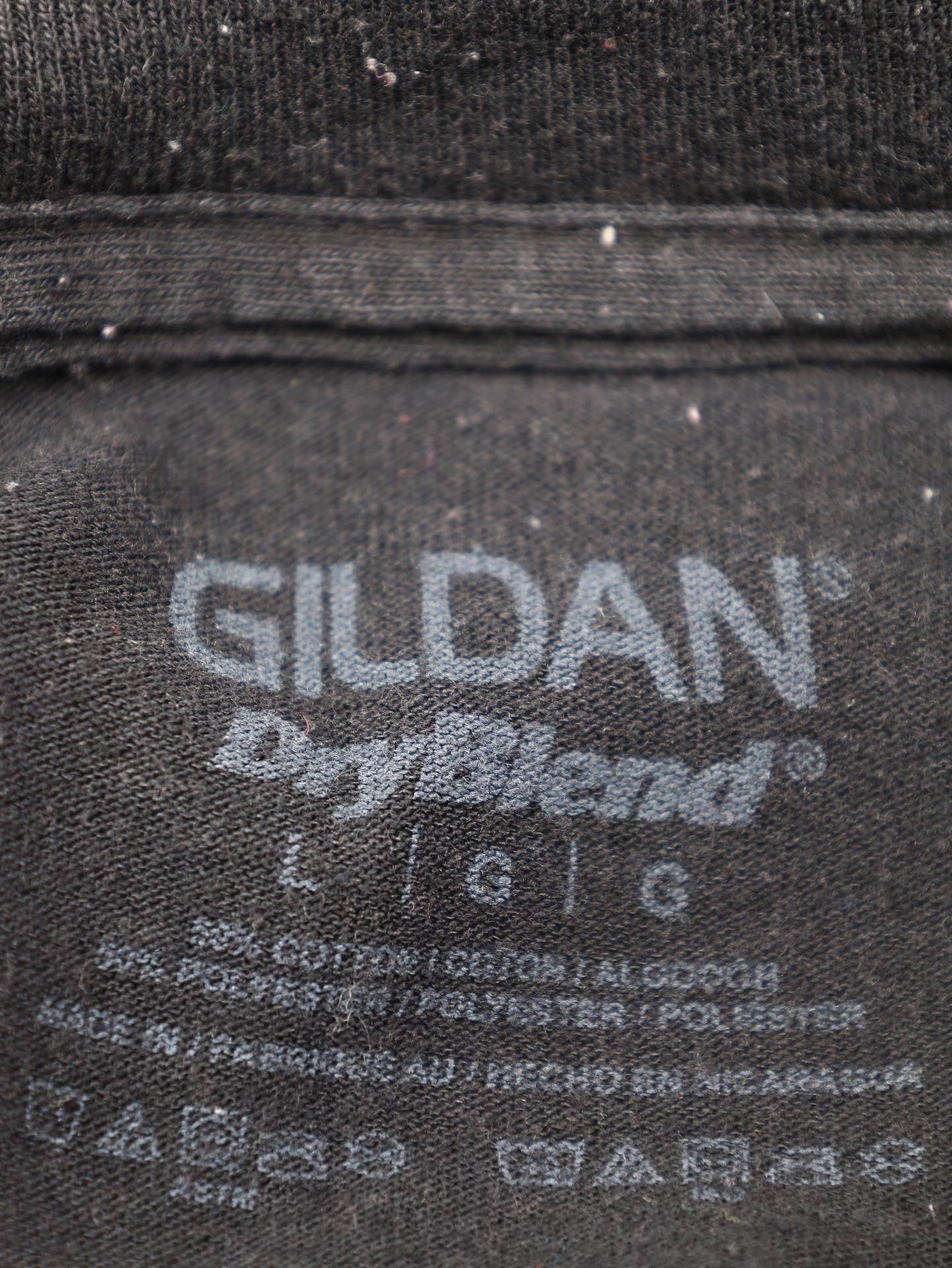 GILDAN/ギルダン/Tシャツ/カットソー/トップス/ブラック/L