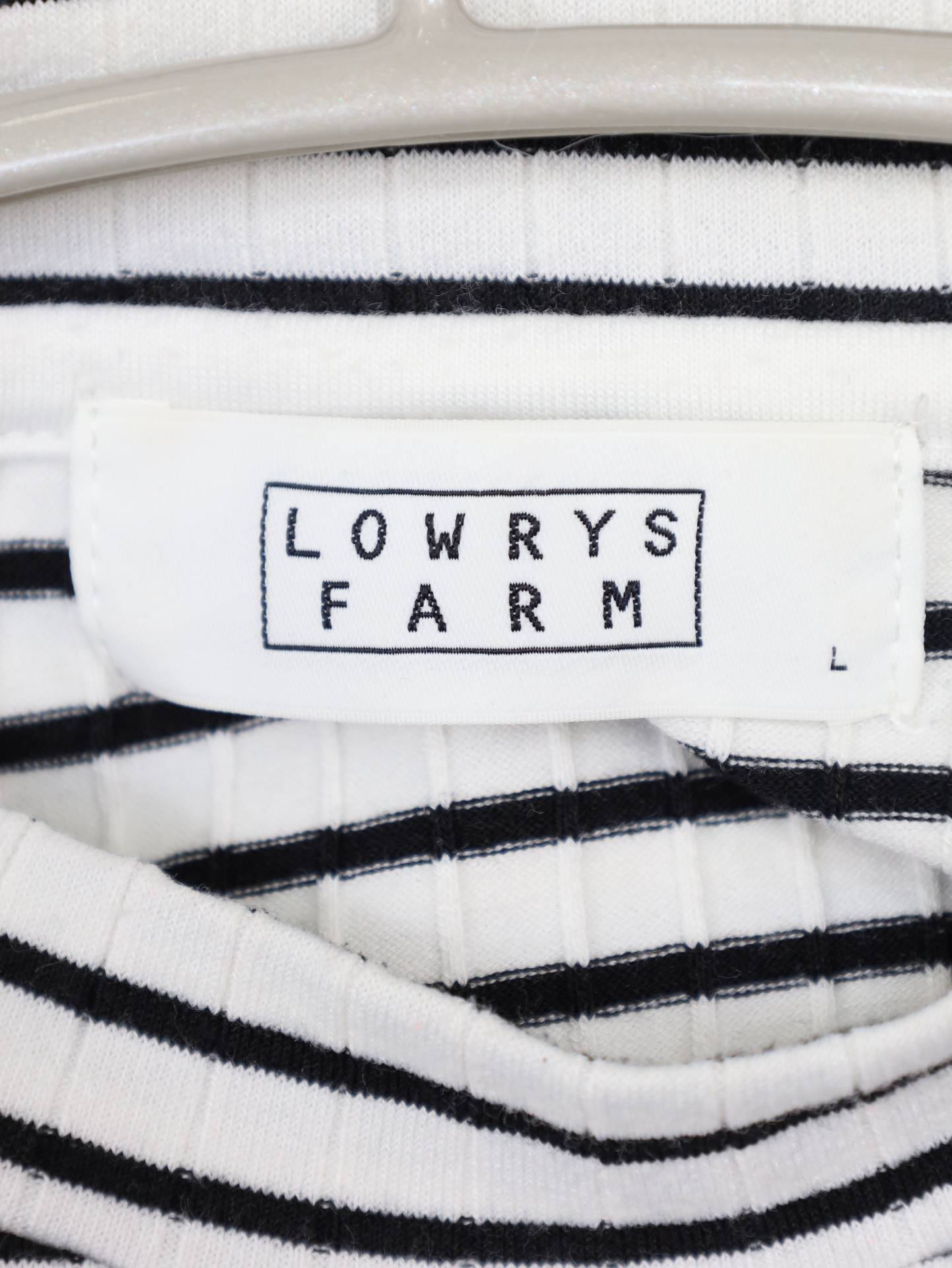 LOWRYS FARM/ローリーズファーム/Tシャツ/カットソー/トップス/ホワイト/L
