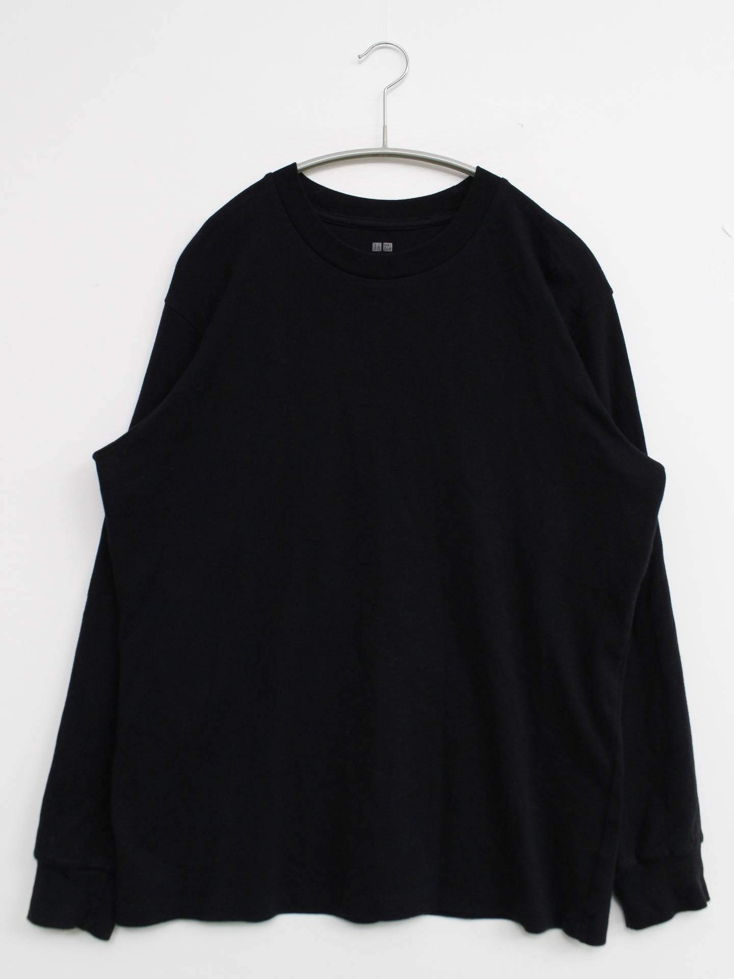 UNIQLO/ユニクロ/スウェット/トップス/ブラック/L