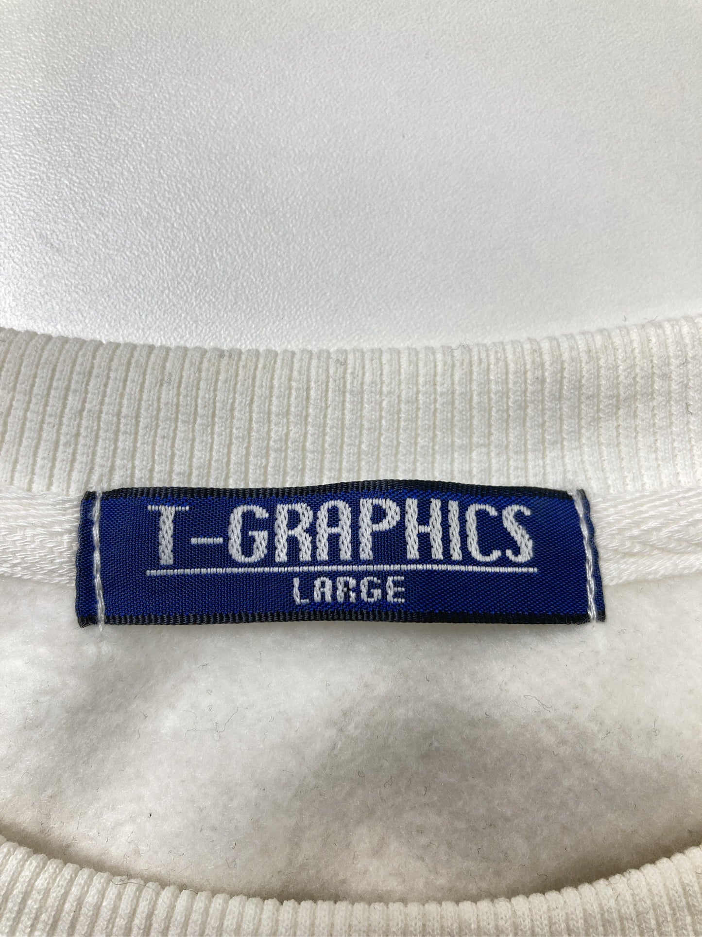 T-GRAPHICS/ティーグラフィックス/スウェット/トップス/ホワイト/LARGE