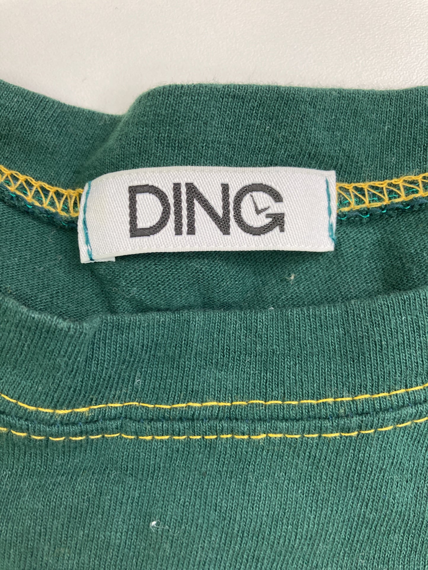 DING/Tシャツ/カットソー/トップス/グリーン/F