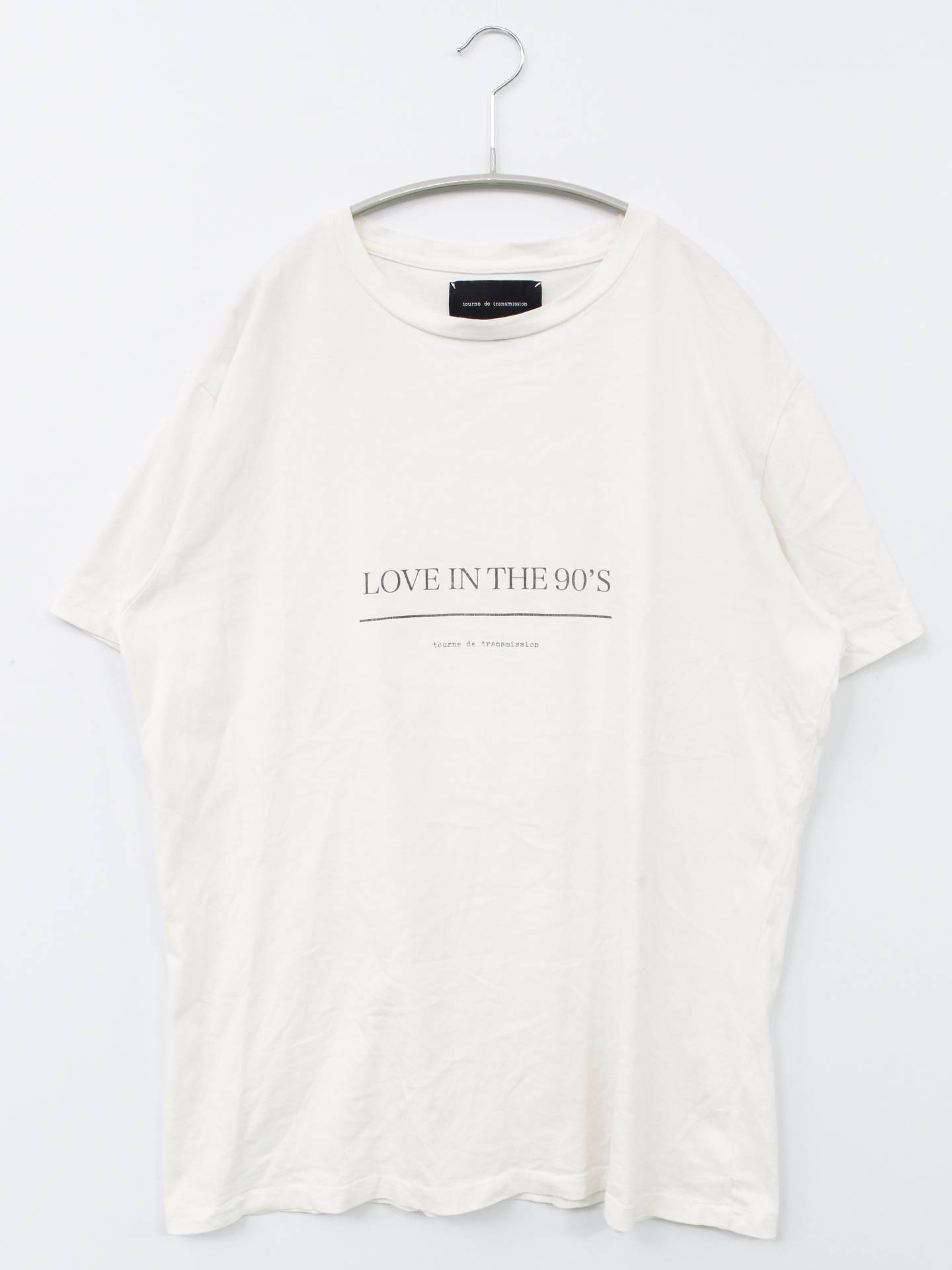 tourne de transmission/Tシャツ/カットソー/トップス/ホワイト/M