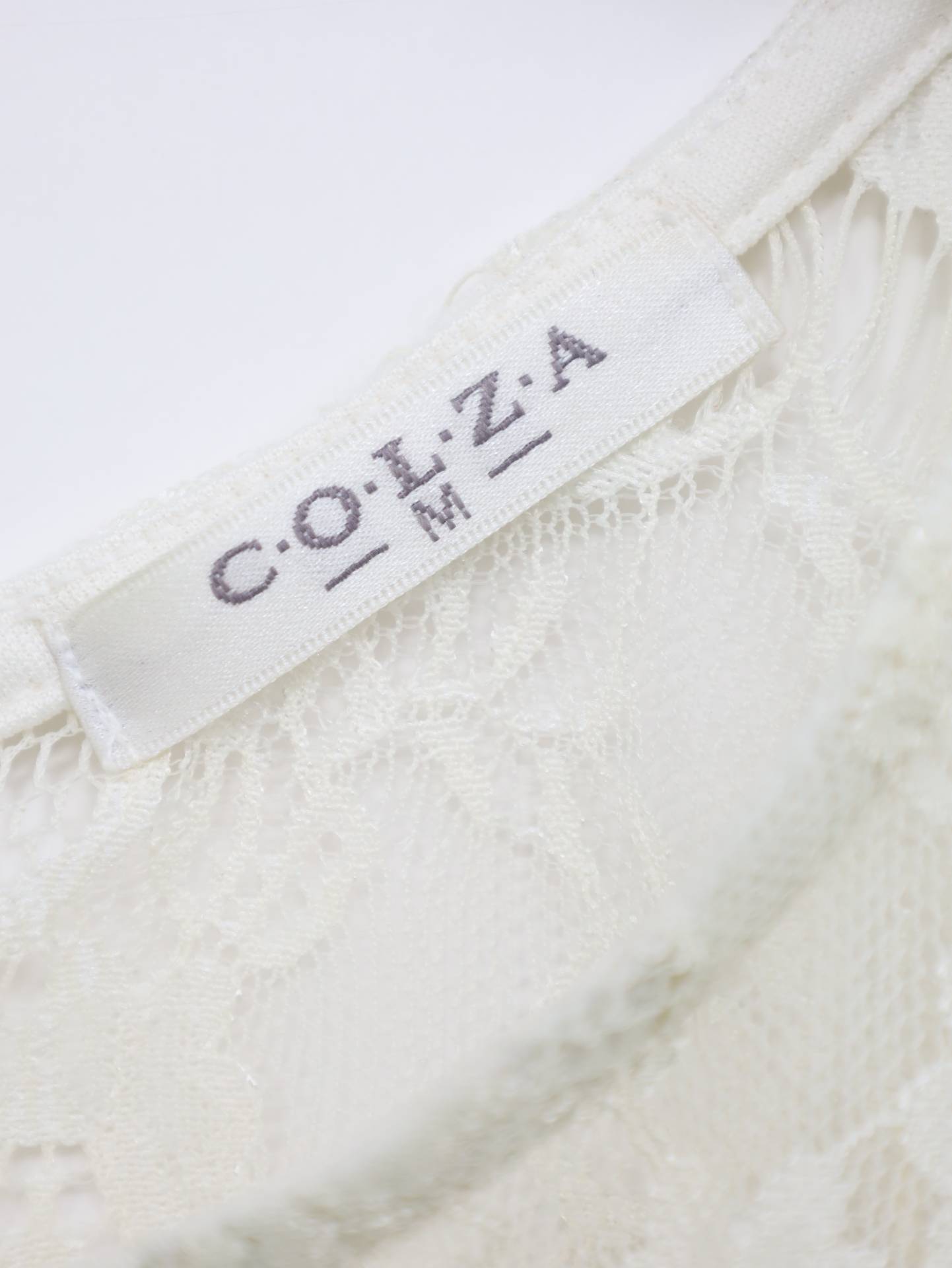 COLZA/シャツ/ブラウス/トップス/ホワイト/M