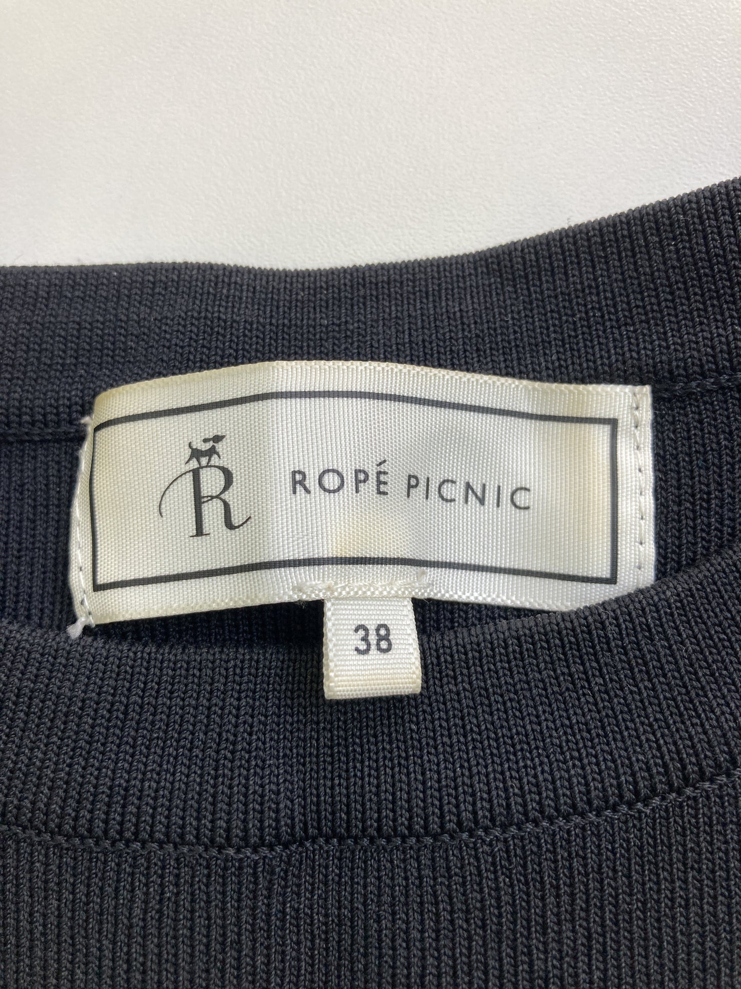 ROPE PICNIC/ロペピクニック/Tシャツ/カットソー/トップス/ブラック/38