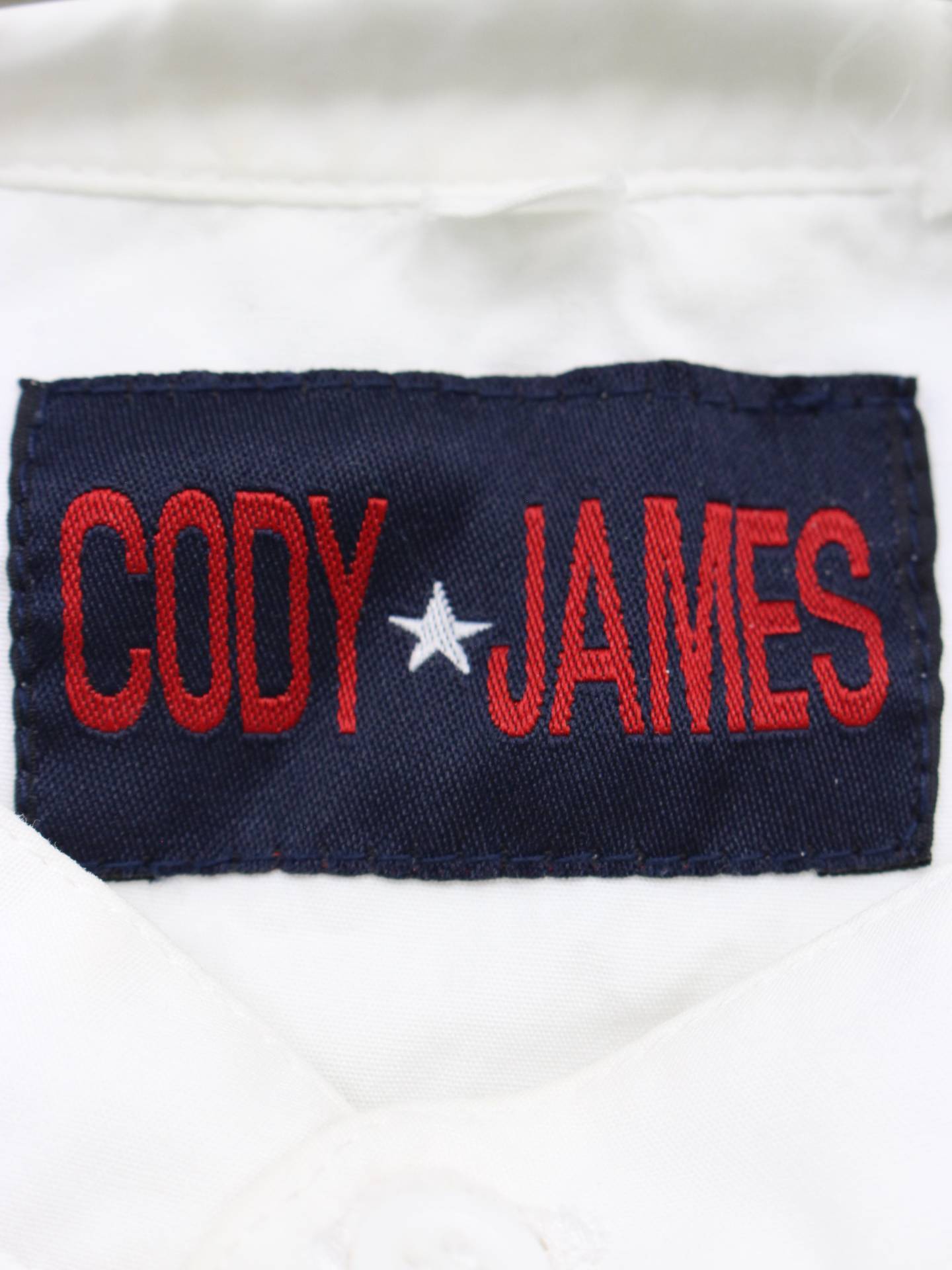 CODY JAMES/シャツ/ブラウス/トップス/ホワイト/襟、袖口黄ばみ