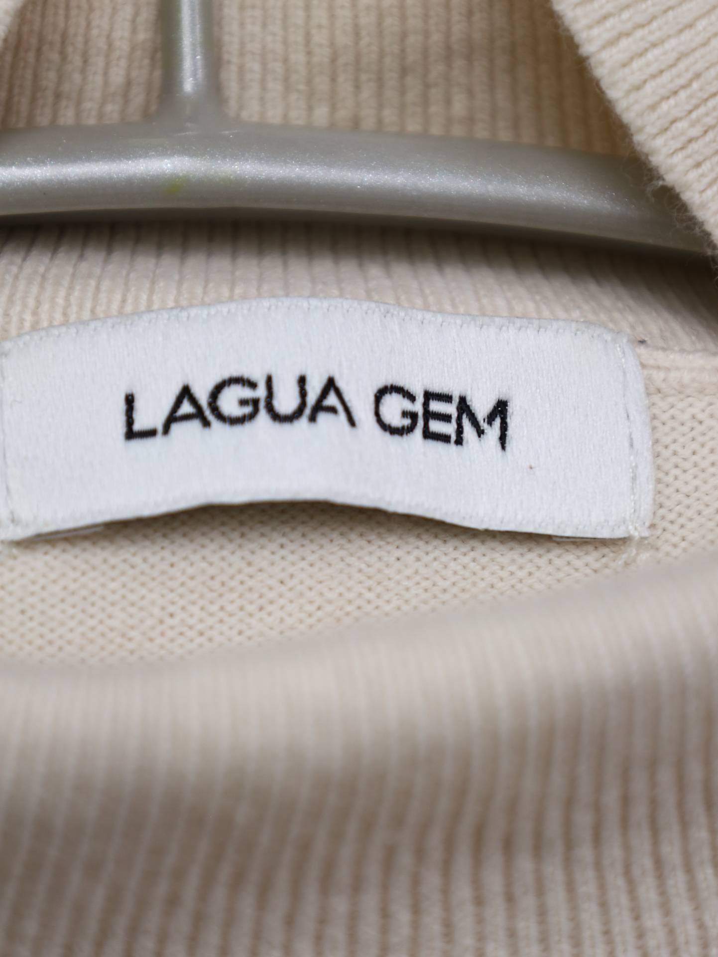 LAGUA GEN/ワンピース/ワンピース/ドレス/ベージュ/M