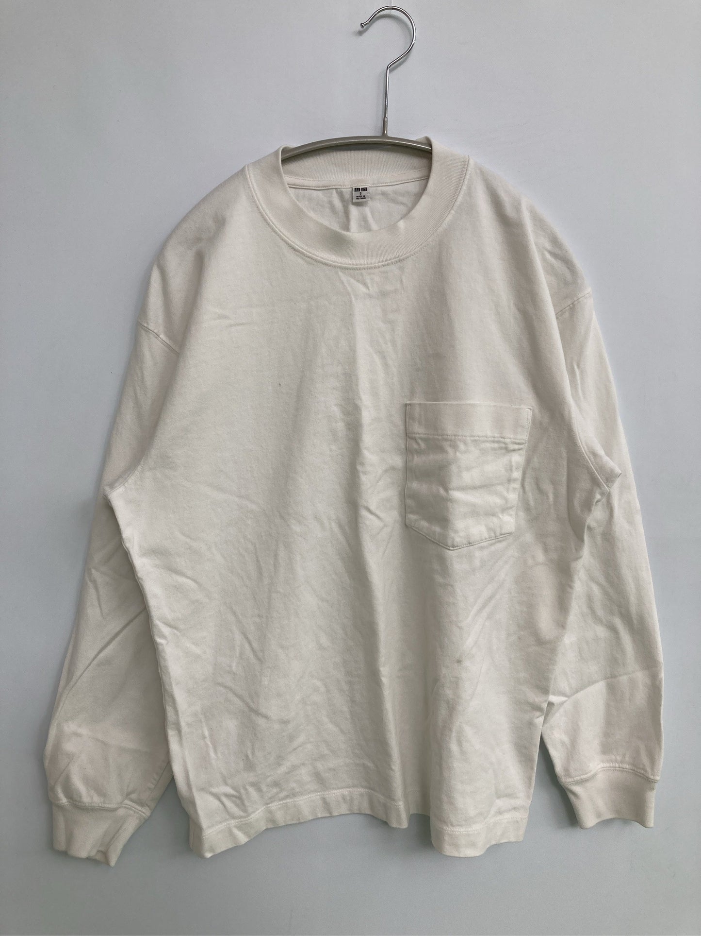UNIQLO/ユニクロ/Tシャツ/カットソー/トップス/ホワイト/S