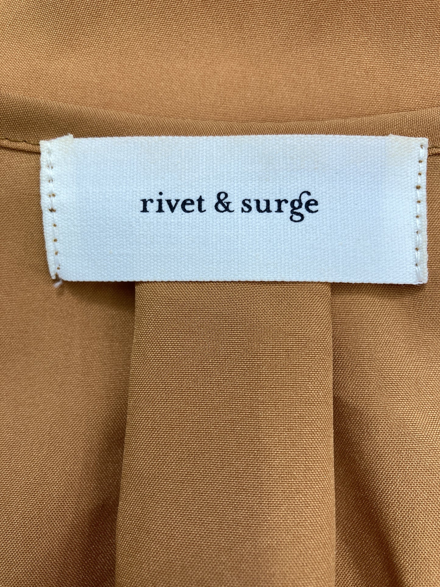 RIVET &SURGE/ワンピース/ワンピース/ドレス/オレンジ/F