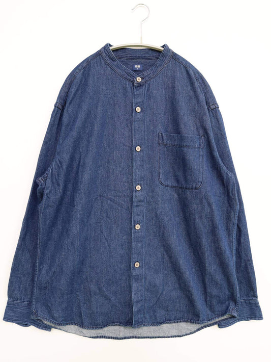 UNIQLO/ユニクロ/シャツ/ブラウス/トップス/ブルー/M