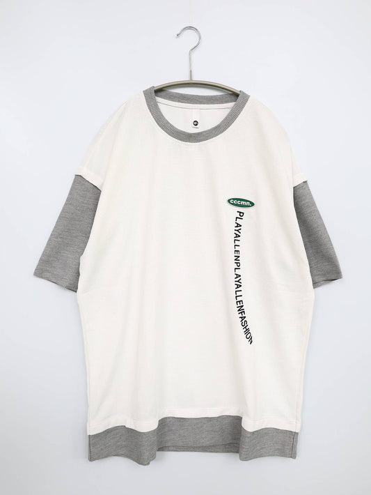 Tシャツ/カットソー/トップス/ホワイト/3XL
