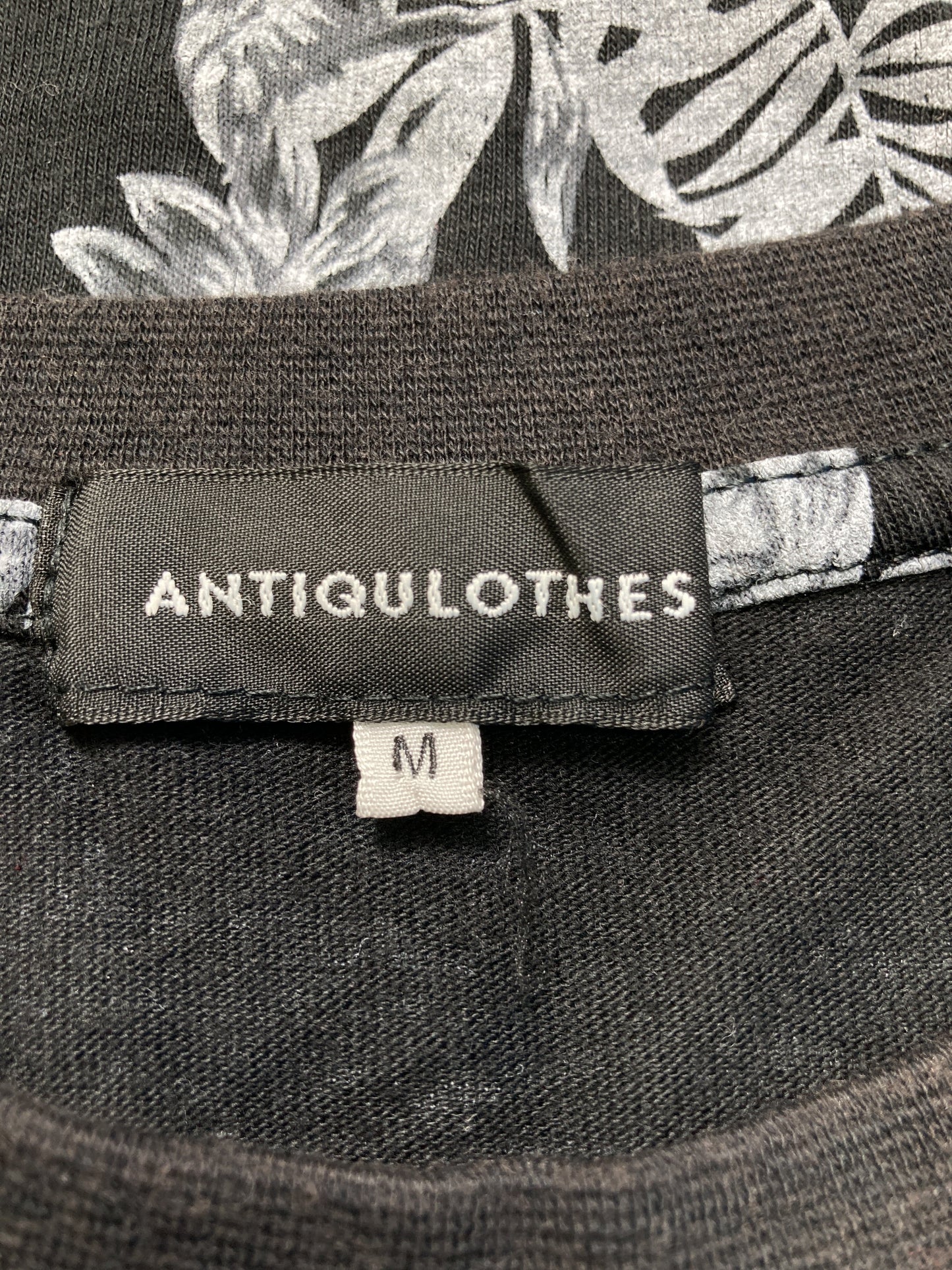 ANTIQULOTHES/アンティクローズ/Tシャツ/カットソー/トップス/ブラック/M