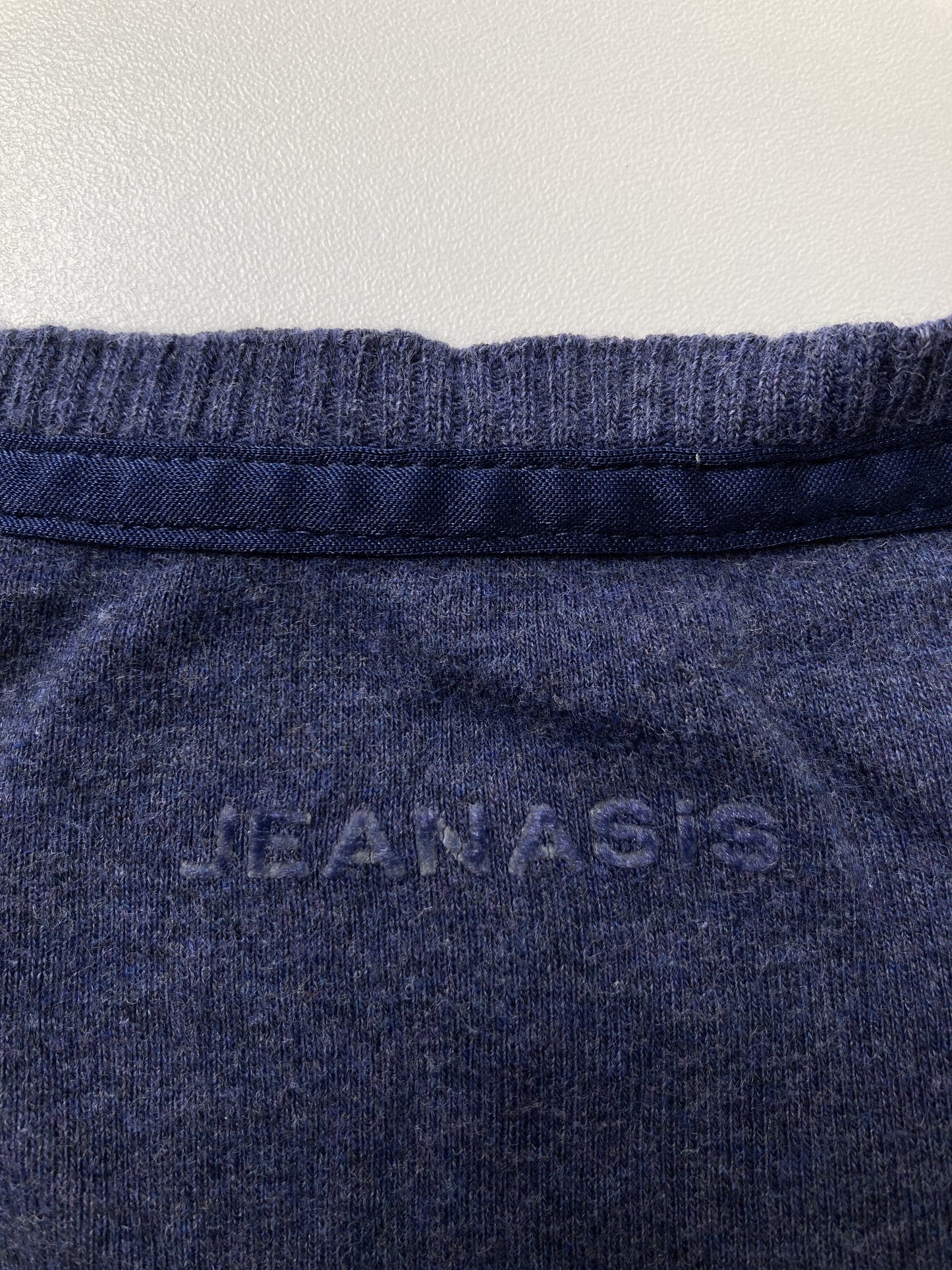 JEANASIS/ジーナシス/Tシャツ/カットソー/トップス/ネイビー/M