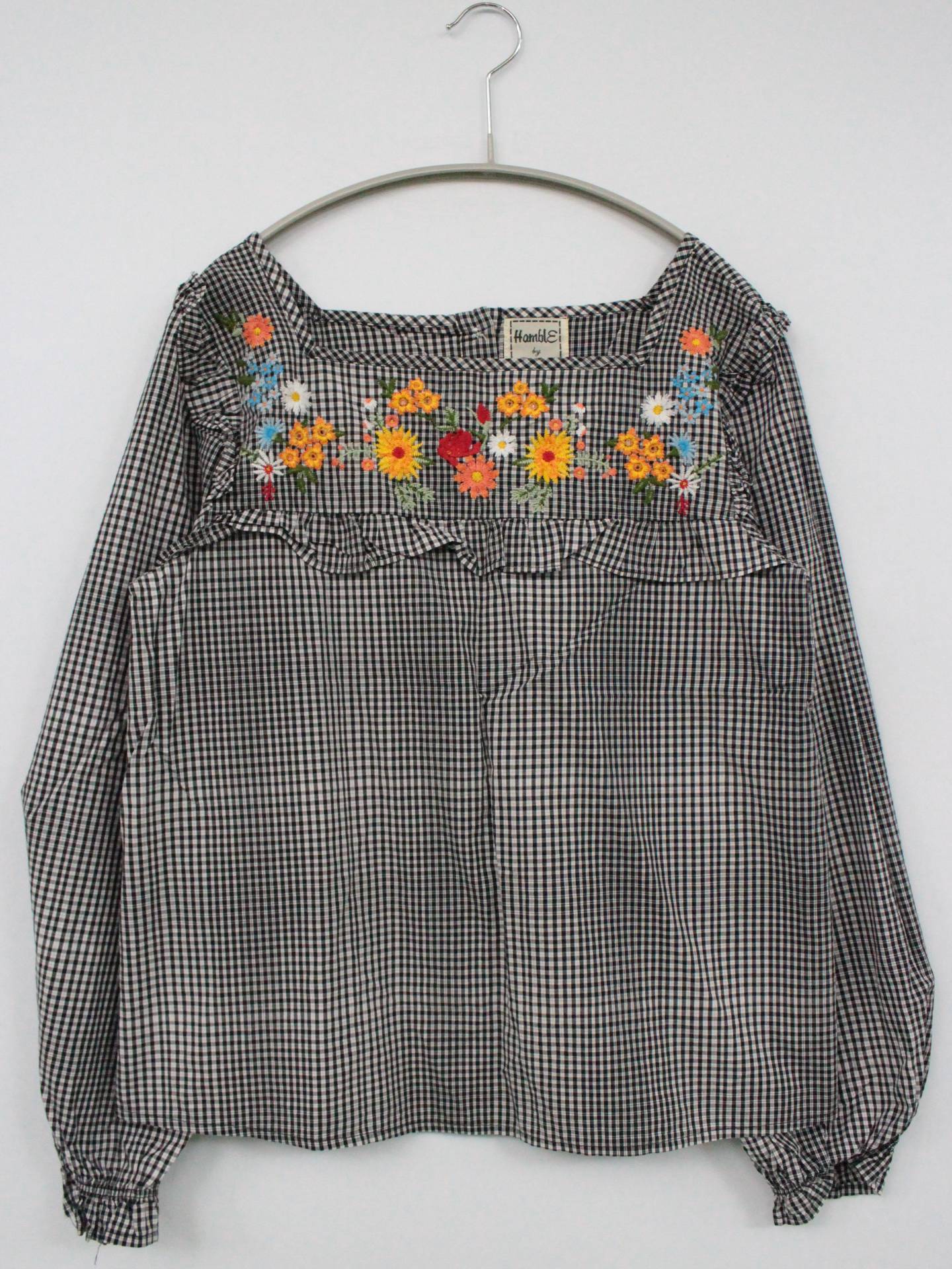 homble/Tシャツ/カットソー/トップス/グレー/ONE