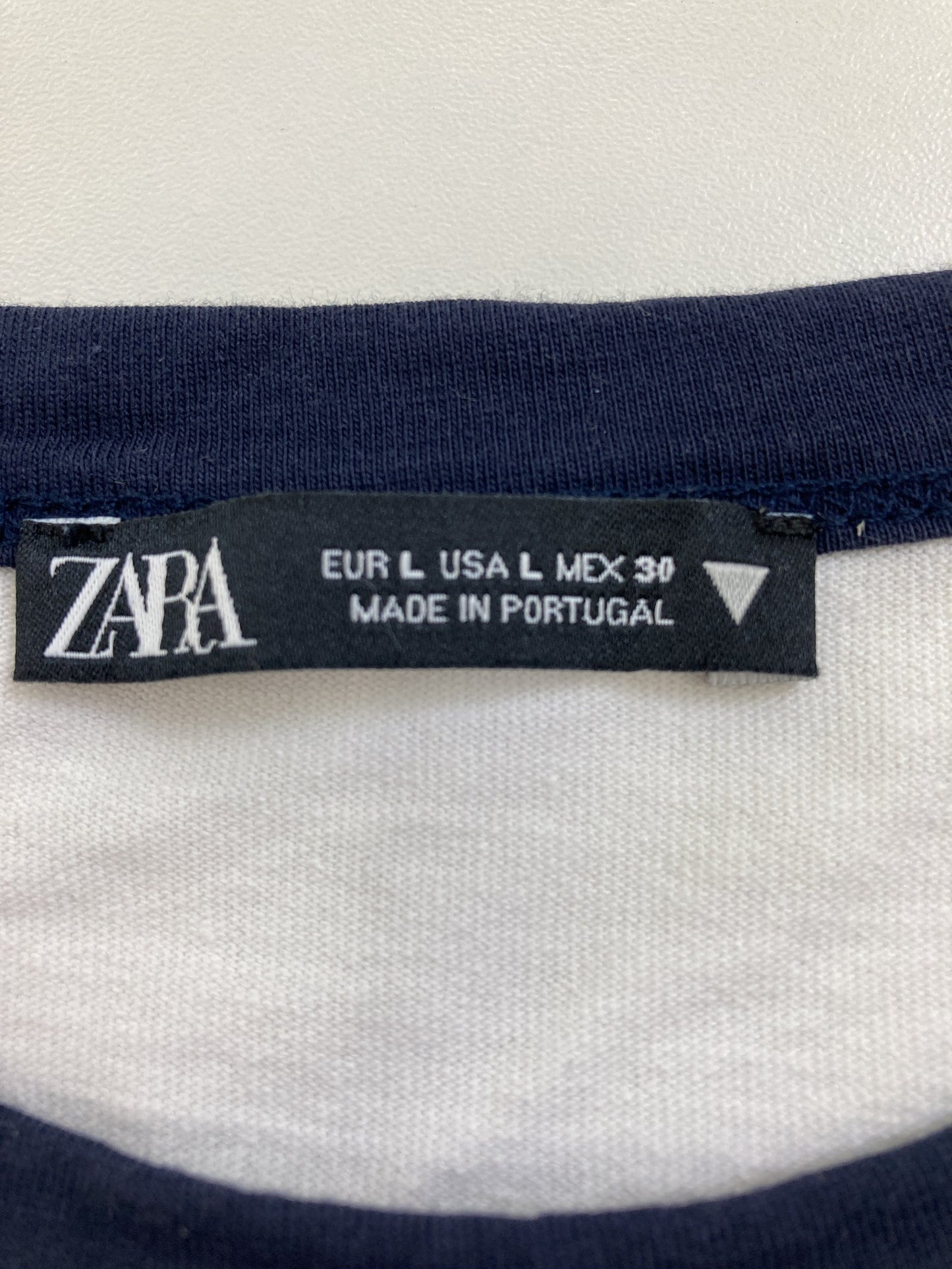 ZARA/ザラ/Tシャツ/カットソー/トップス/ホワイト/L