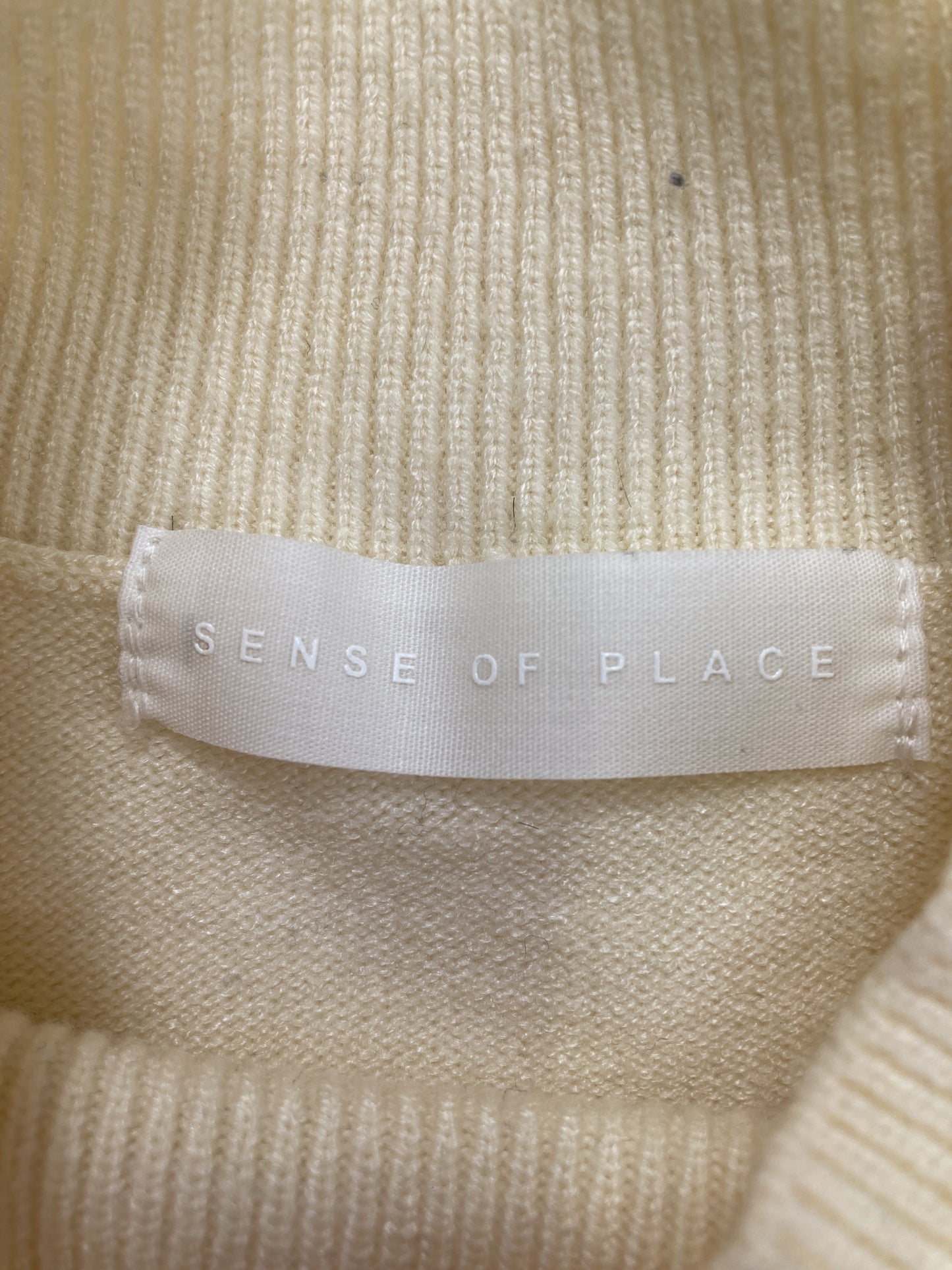 SENSE OF PLACE/センスオブプレイス/ニット/セーター/トップス/ホワイト/L