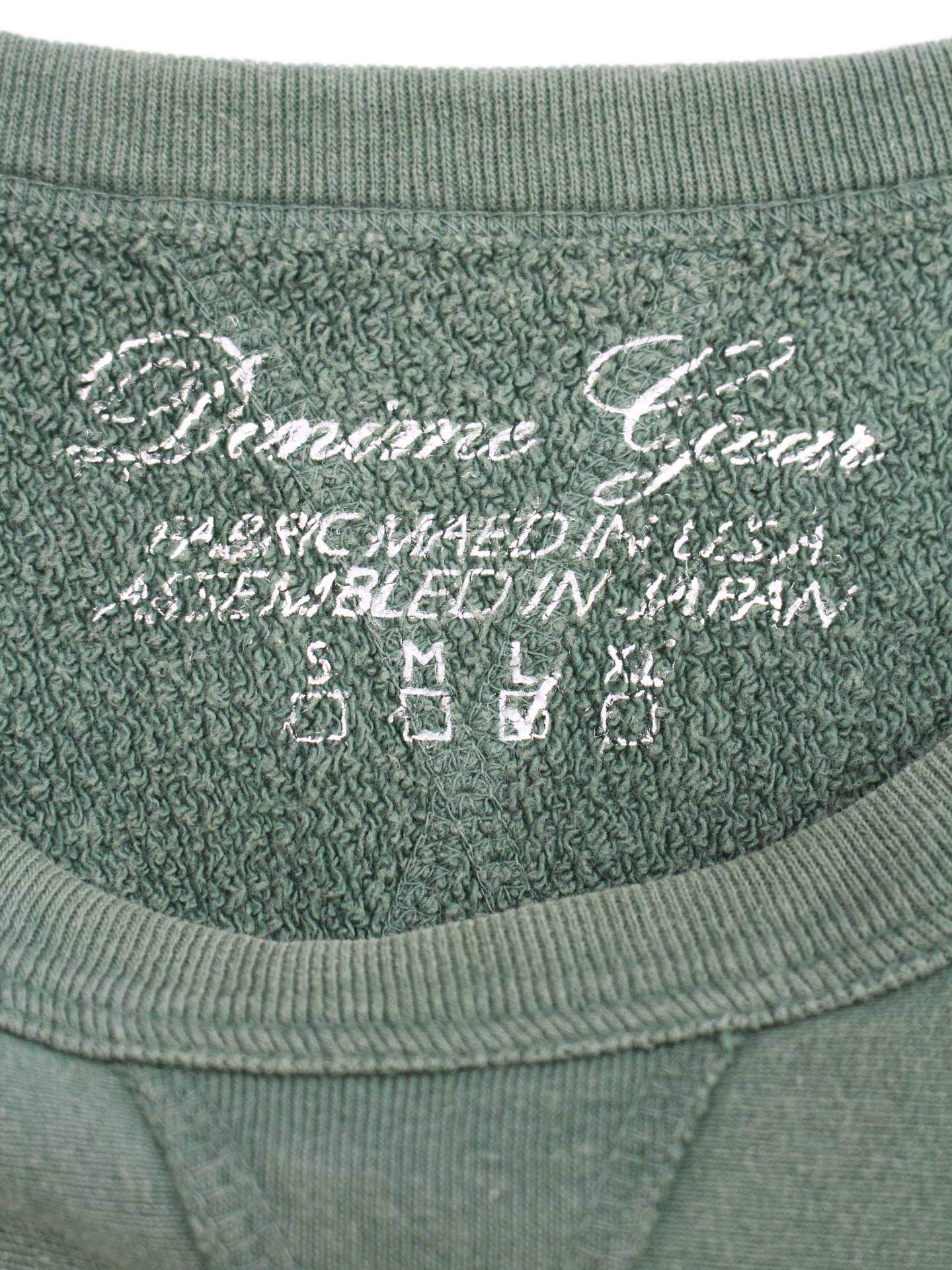 Denime Gear/スウェット/トップス/ライトグリーン/L