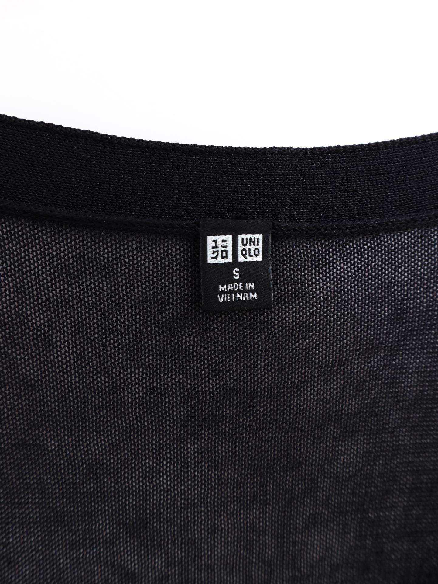 UNIQLO/ユニクロ/カーディガン/ボレロ/トップス/ブラック/S