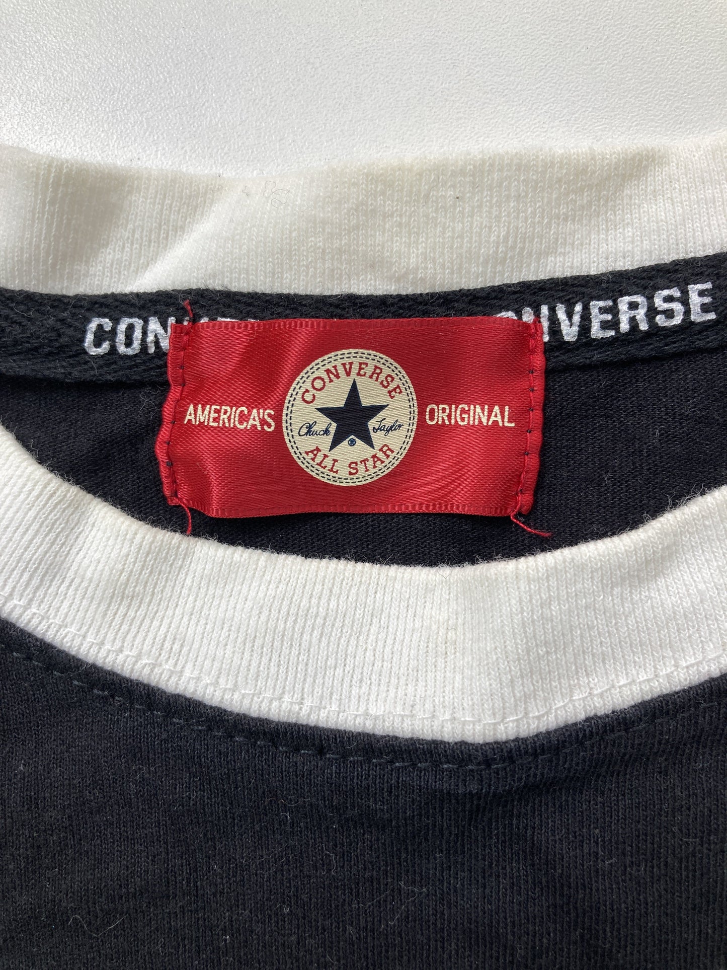 CONVERSE/コンバース/Tシャツ/カットソー/トップス/ブラック/L