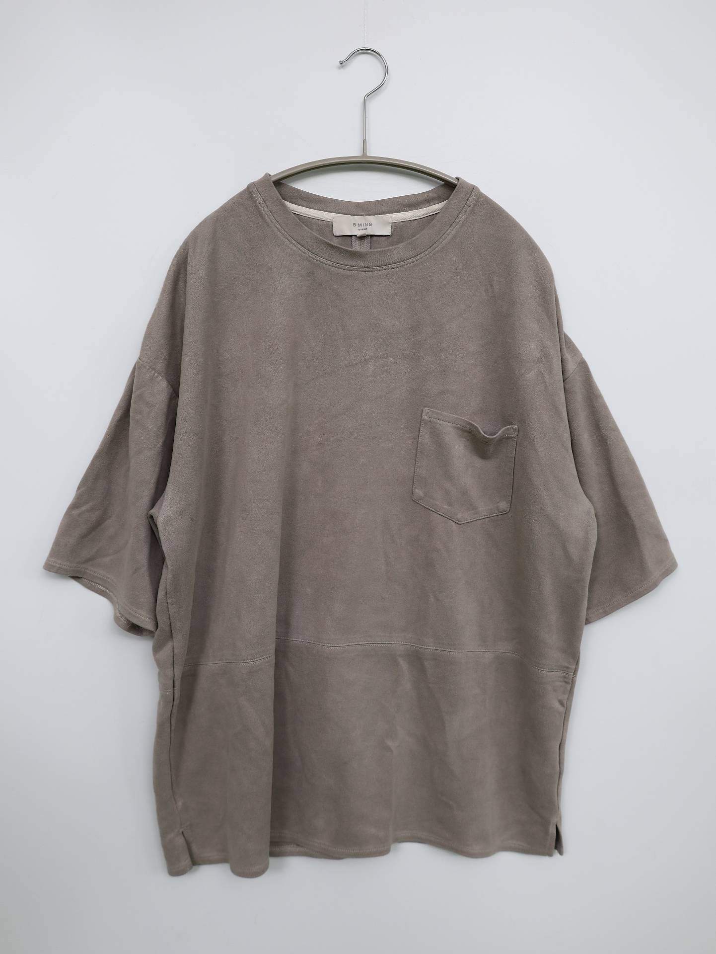 B:MING/Tシャツ/カットソー/トップス/グレー/L