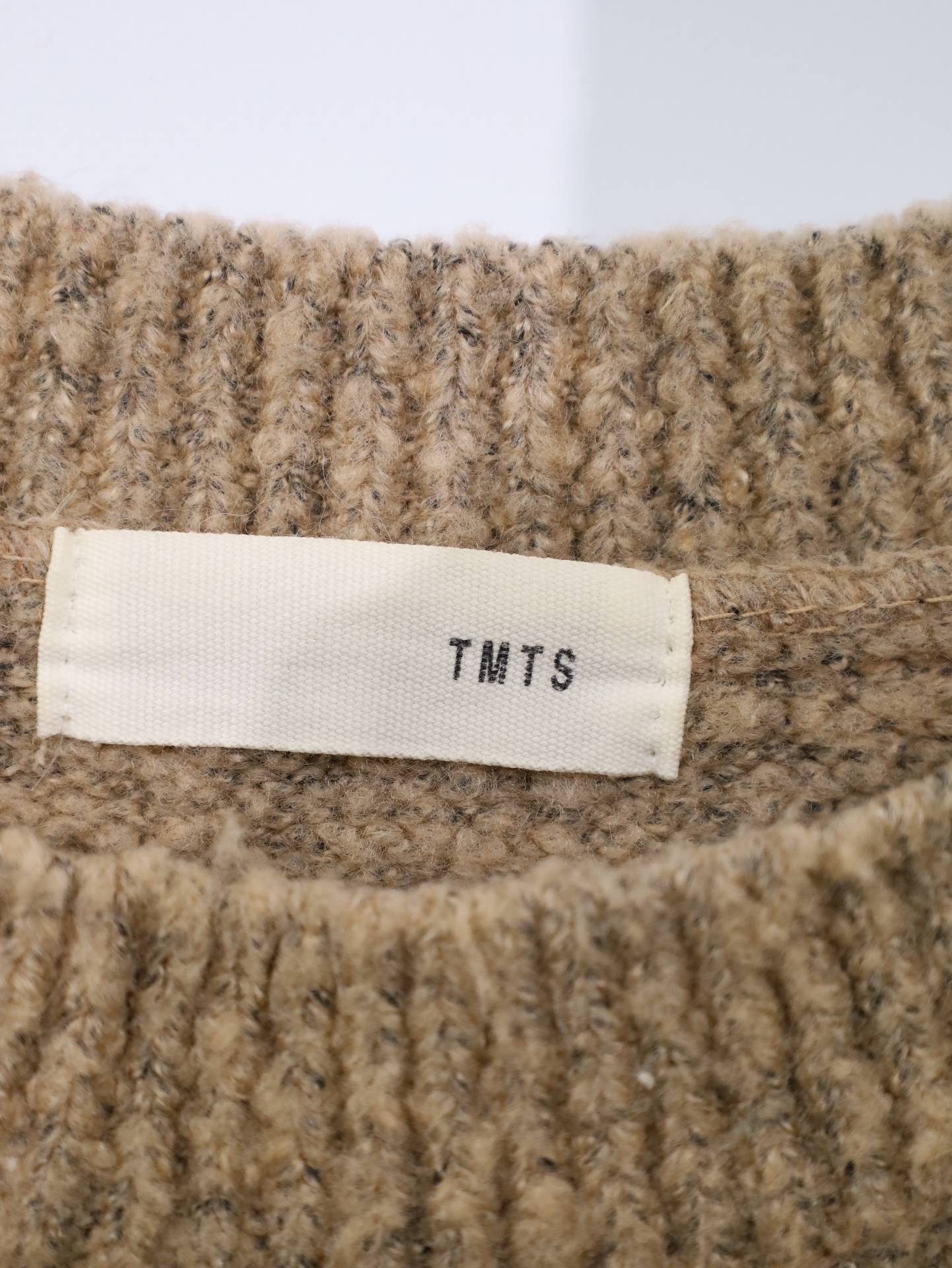 TMTS/ニット/セーター/トップス/ブラウン/FREE