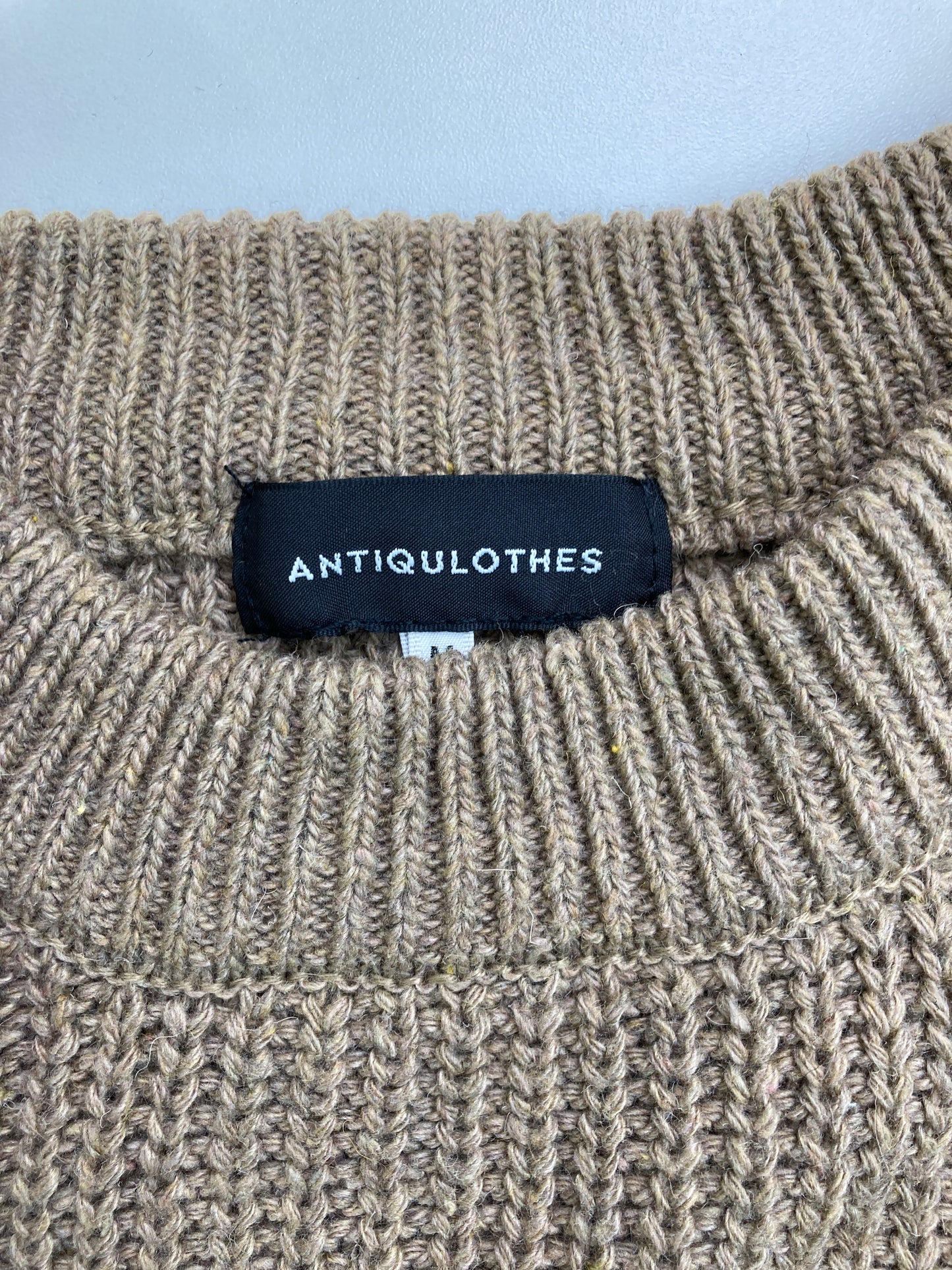 ANTIQULOTHES/ニット/セーター/トップス/ベージュ/M