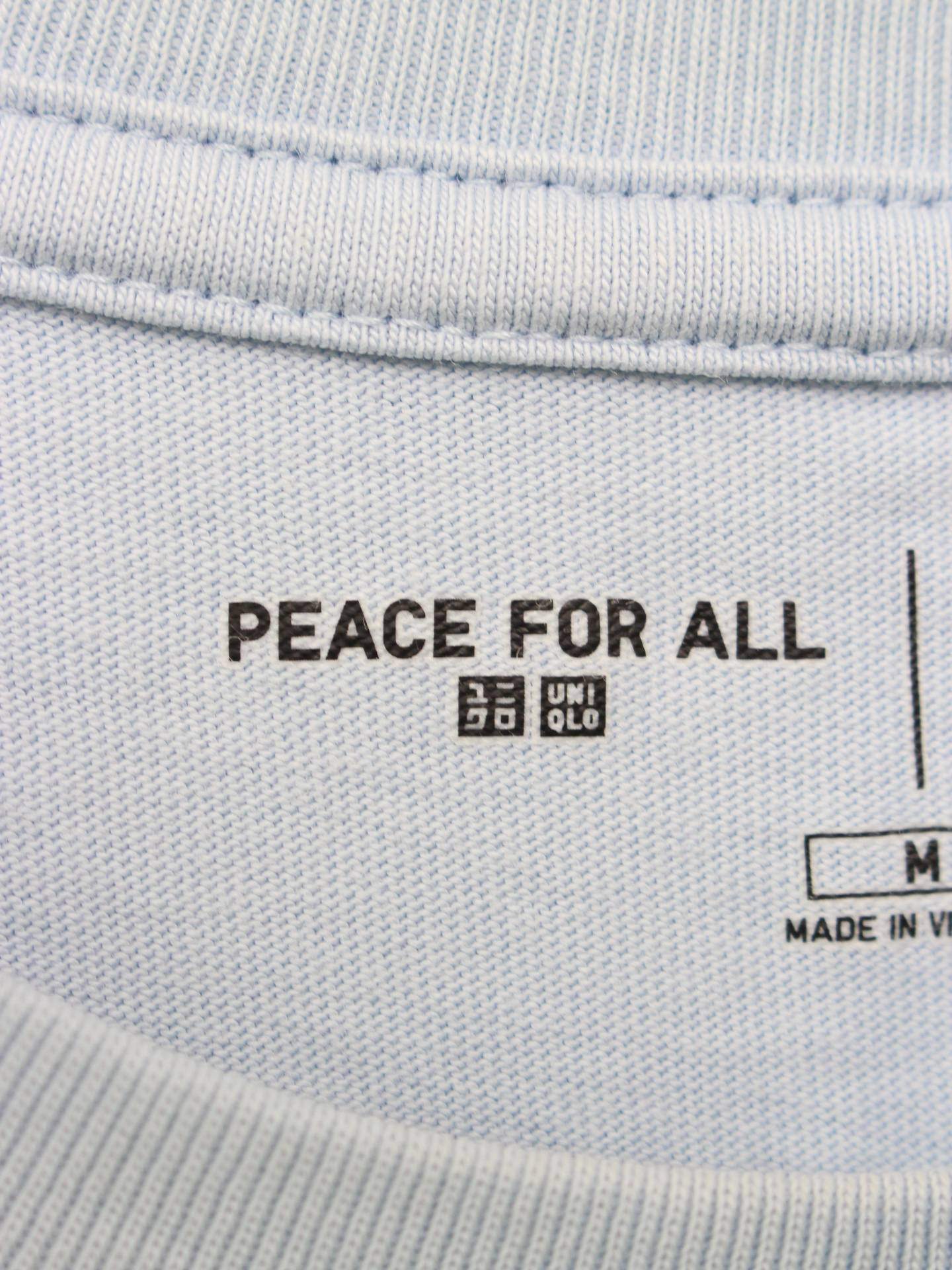 UNIQLO/ユニクロ/Tシャツ/カットソー/トップス/スカイブルー/M